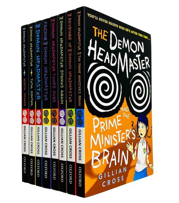 The Demon Headmaster Collection 8 Books Set - Fiction - Paperback - Gillian Cross