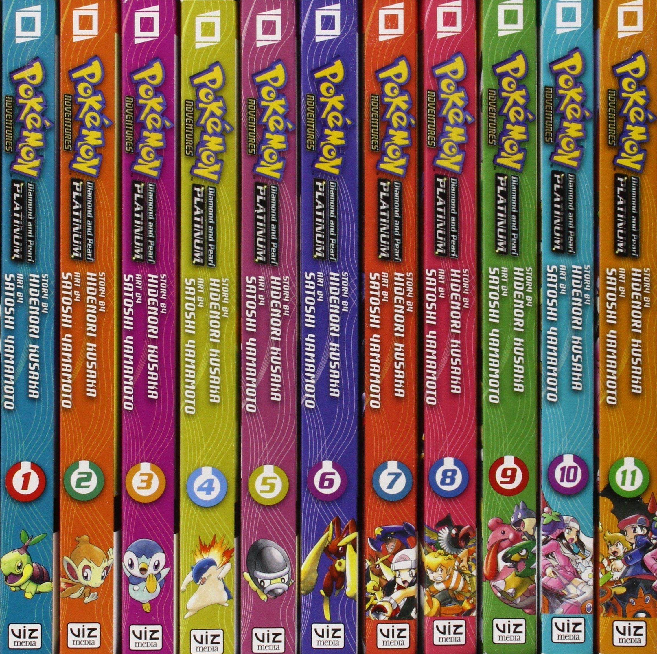 Pokemon Adventures Diamond & Pearl/Platinum Vol. 1-11 Box Set By Hidenori Kusaka - 7+ - Paperback