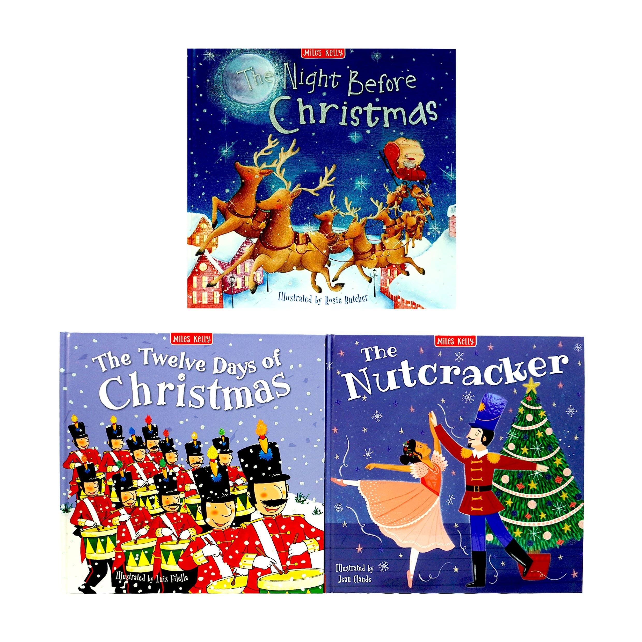 The Christmas Collection 3 Books Set By Miles Kelly Publishing - Ages 3+ Years - Hardback