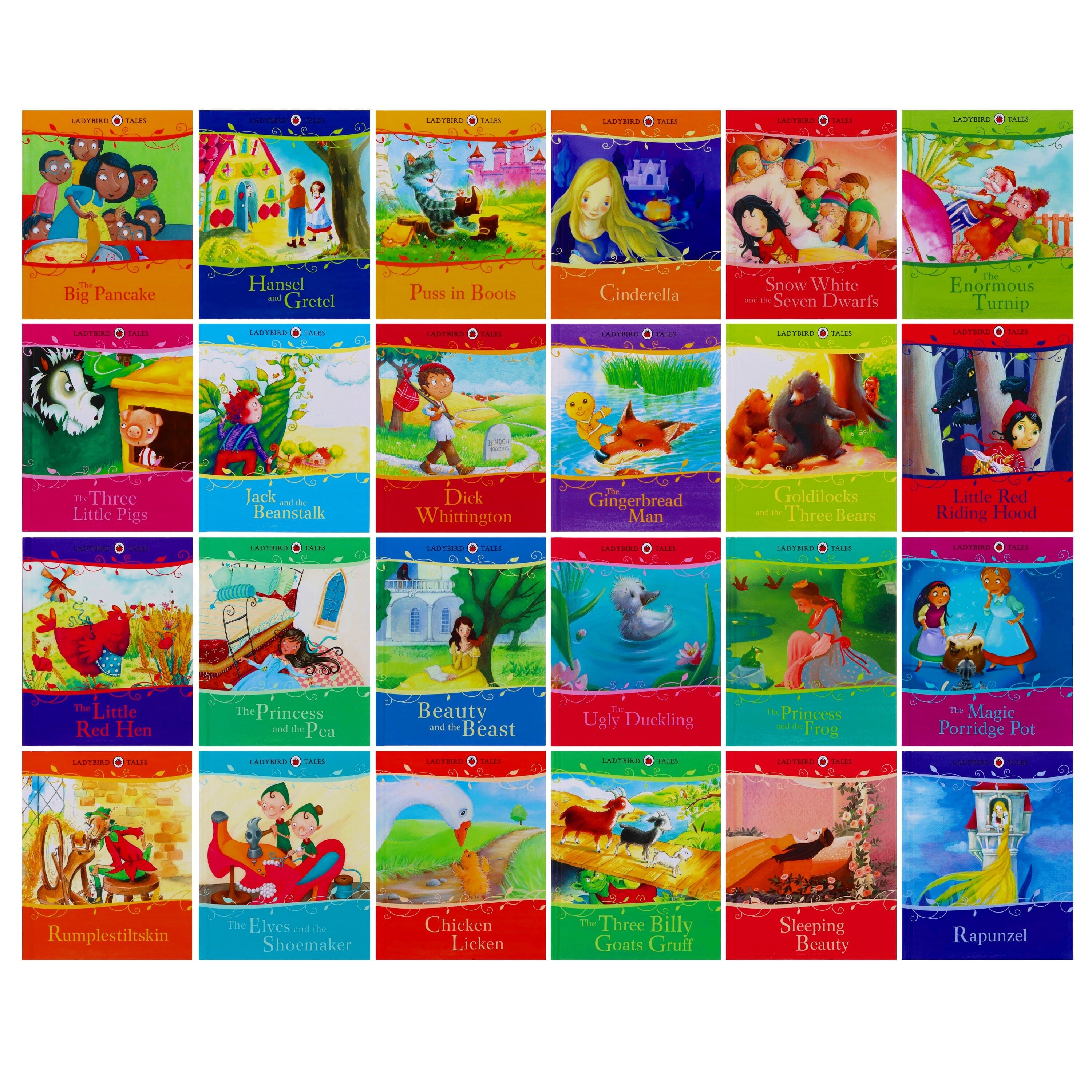 Damaged - Ladybird Tales My Once Upon A Time Library 24 Books Collection Set- Ages 5-7 - Hardback