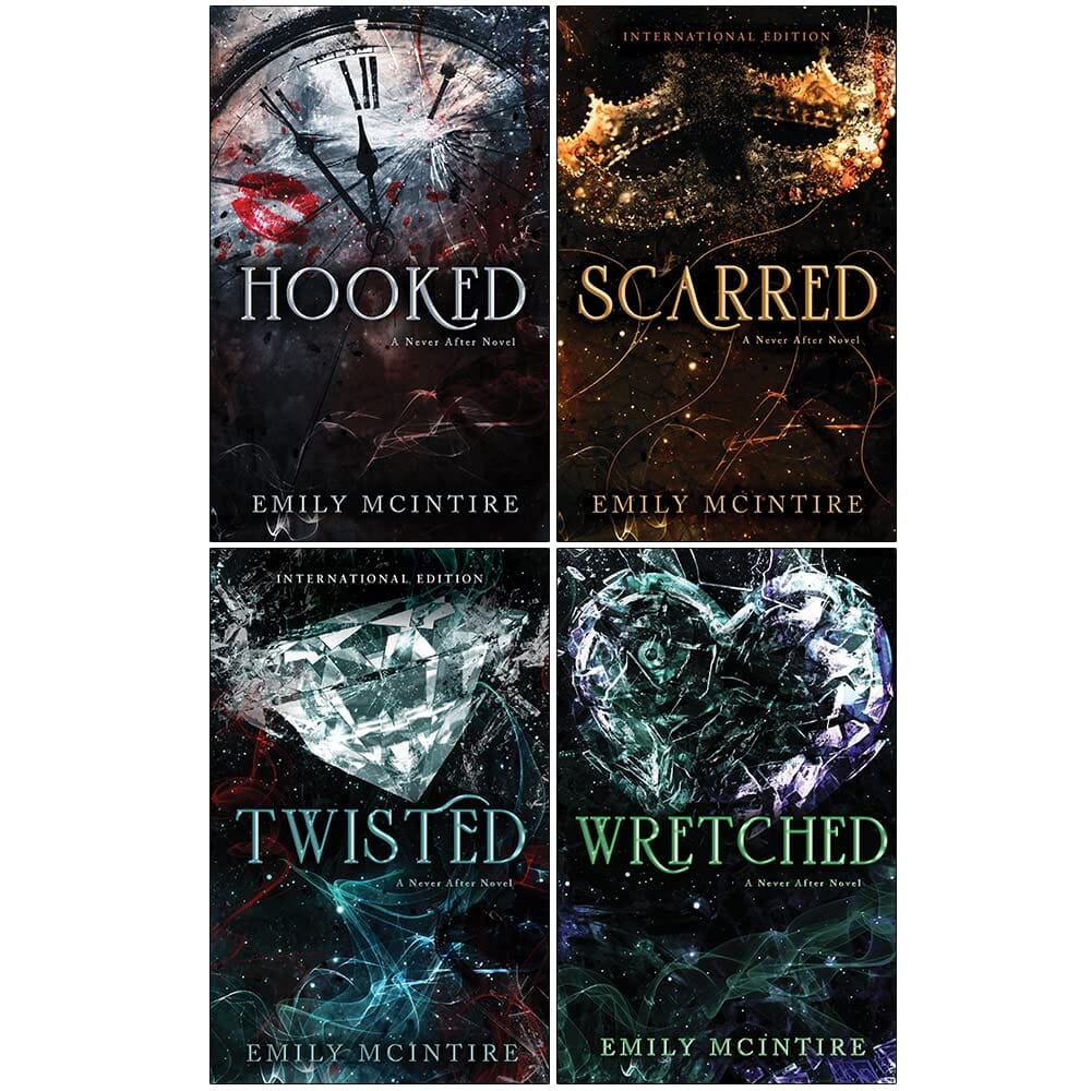 Never After Series by Emily McIntire 4 Books Collection Set - Fiction - Paperback