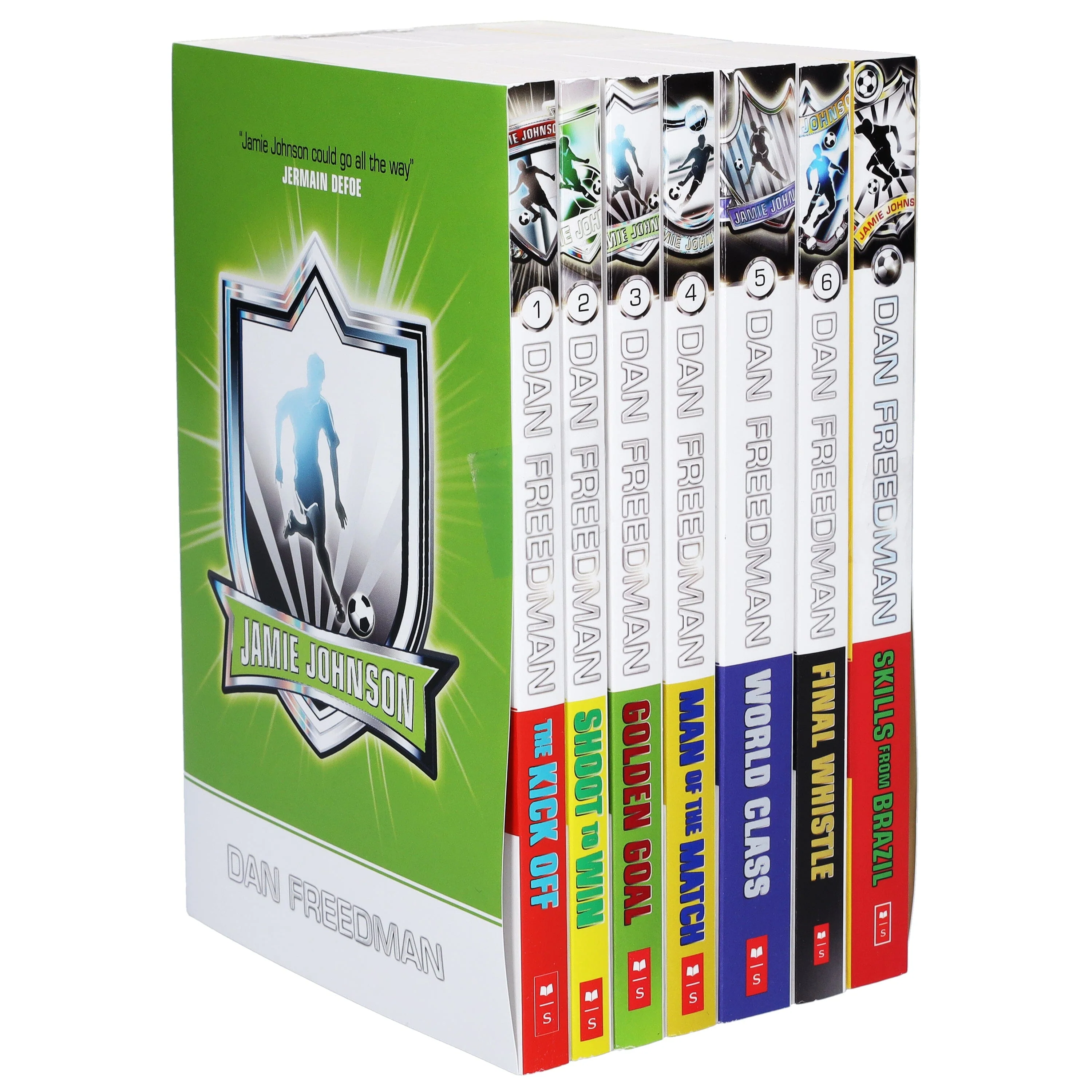 Jamie Johnson Football Series 7 Books Collection Set By Dan Freedman- Ages 9-14 - Paperback