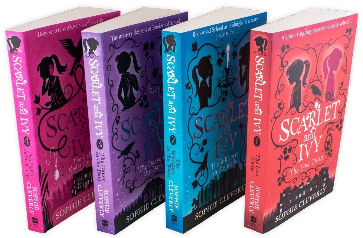 Scarlet and Ivy Collection 4 Books Set - Ages 9-14 - Paperback - Sophie Cleverly