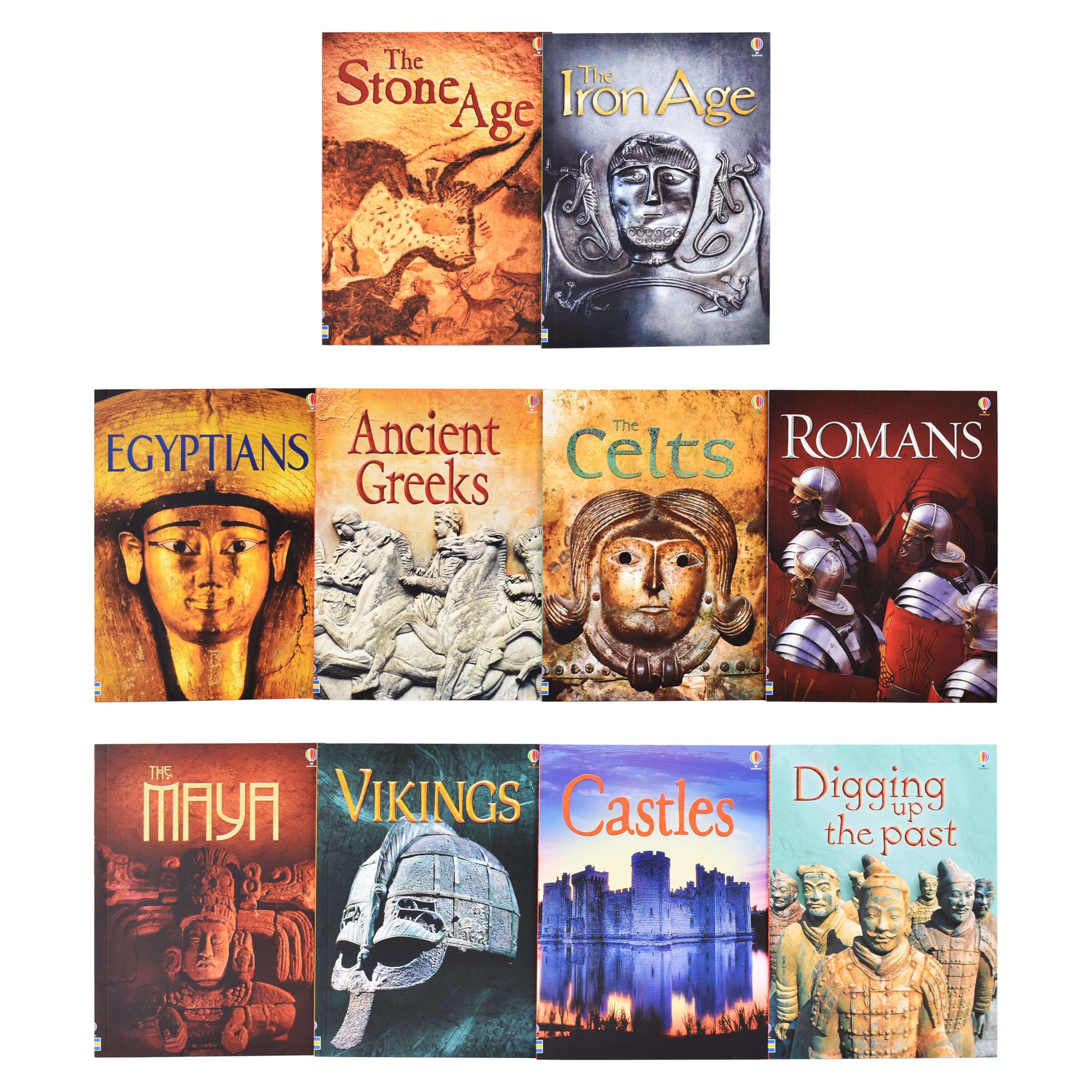 Usborne Beginners History 10 Books Collection Set - Age 7-9 - Paperback