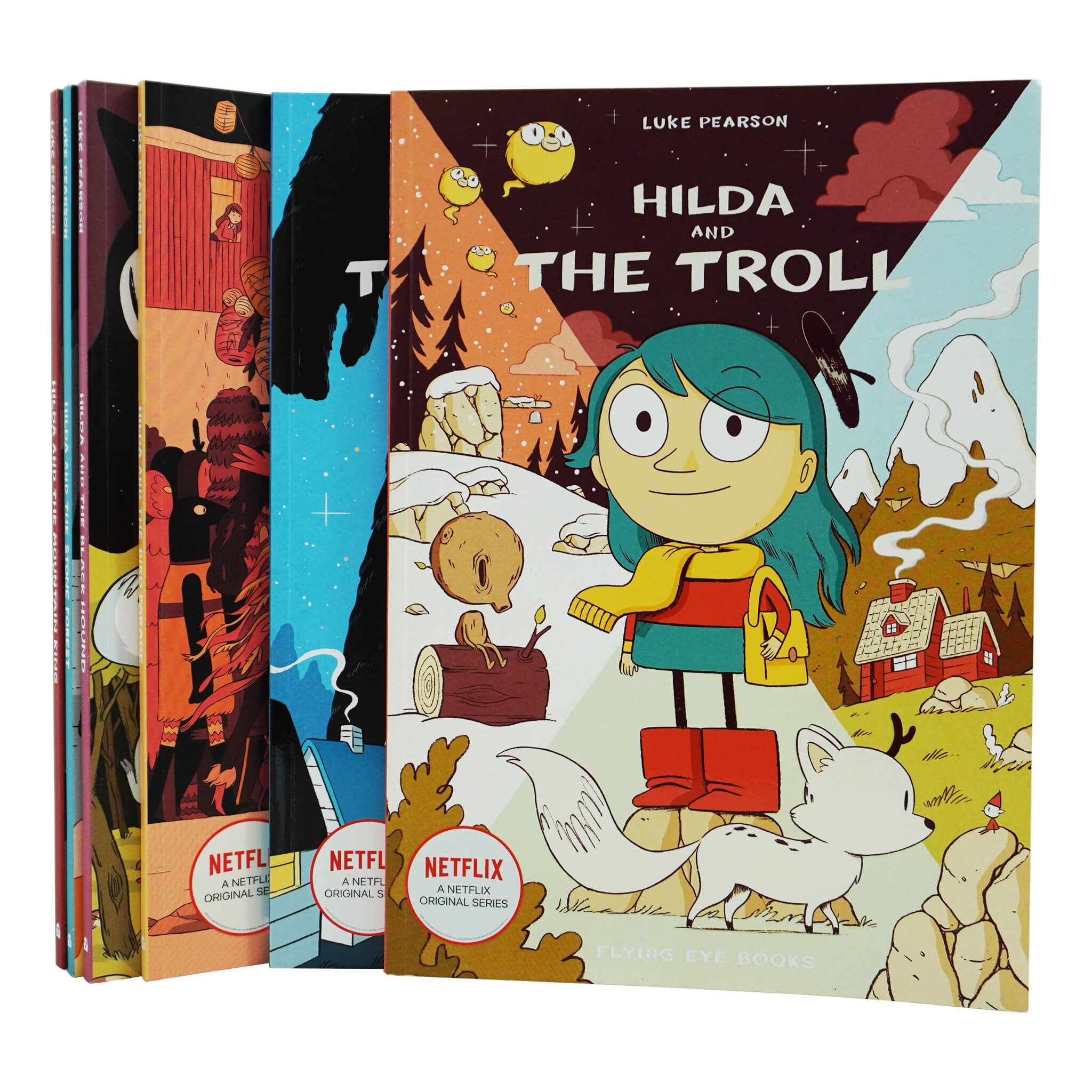 Hilda Comics Collection by Luke Pearson 6 Books Set - Ages 7-12 - Paperback