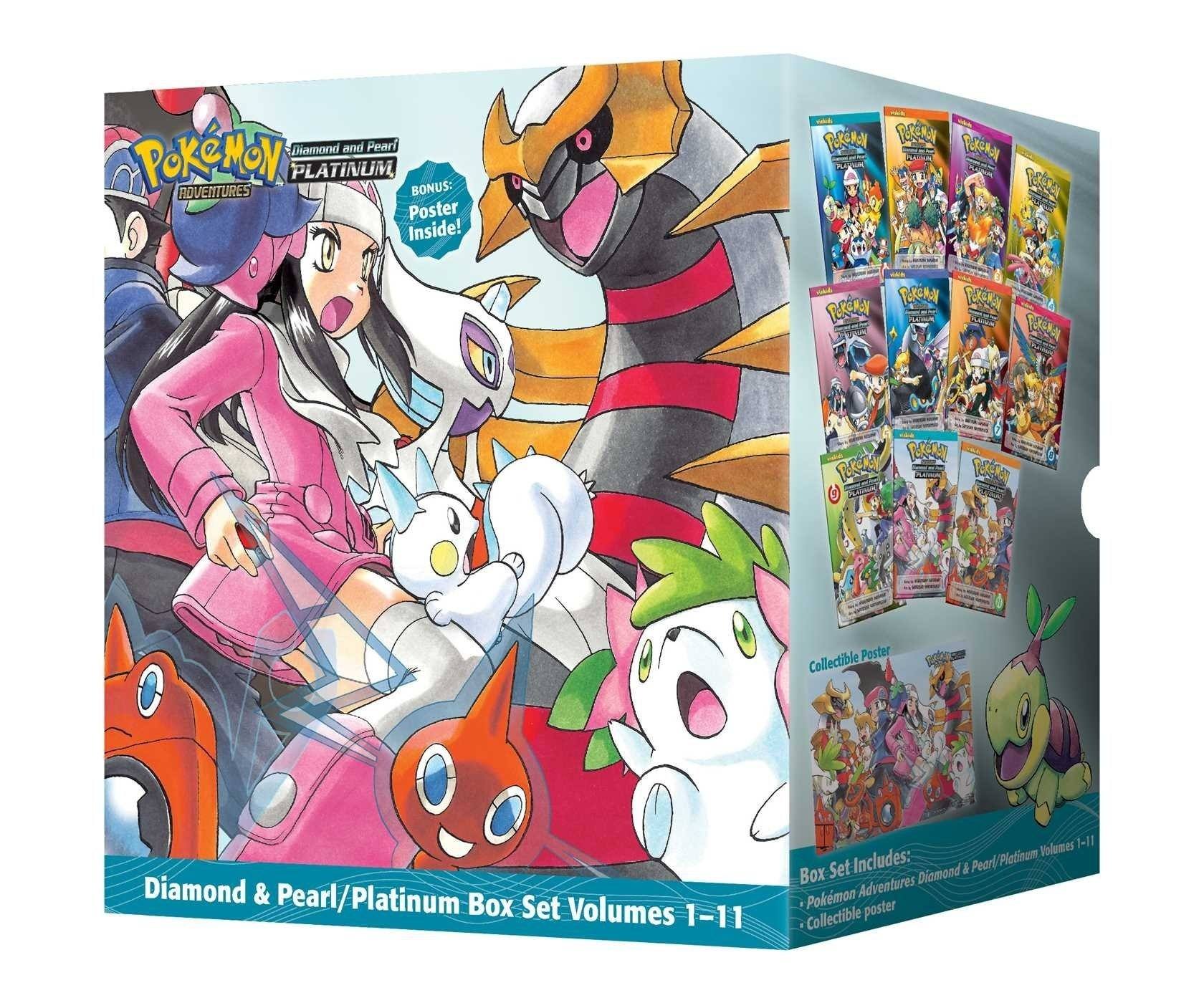 Pokemon Adventures Diamond & Pearl/Platinum Vol. 1-11 Box Set By Hidenori Kusaka - 7+ - Paperback