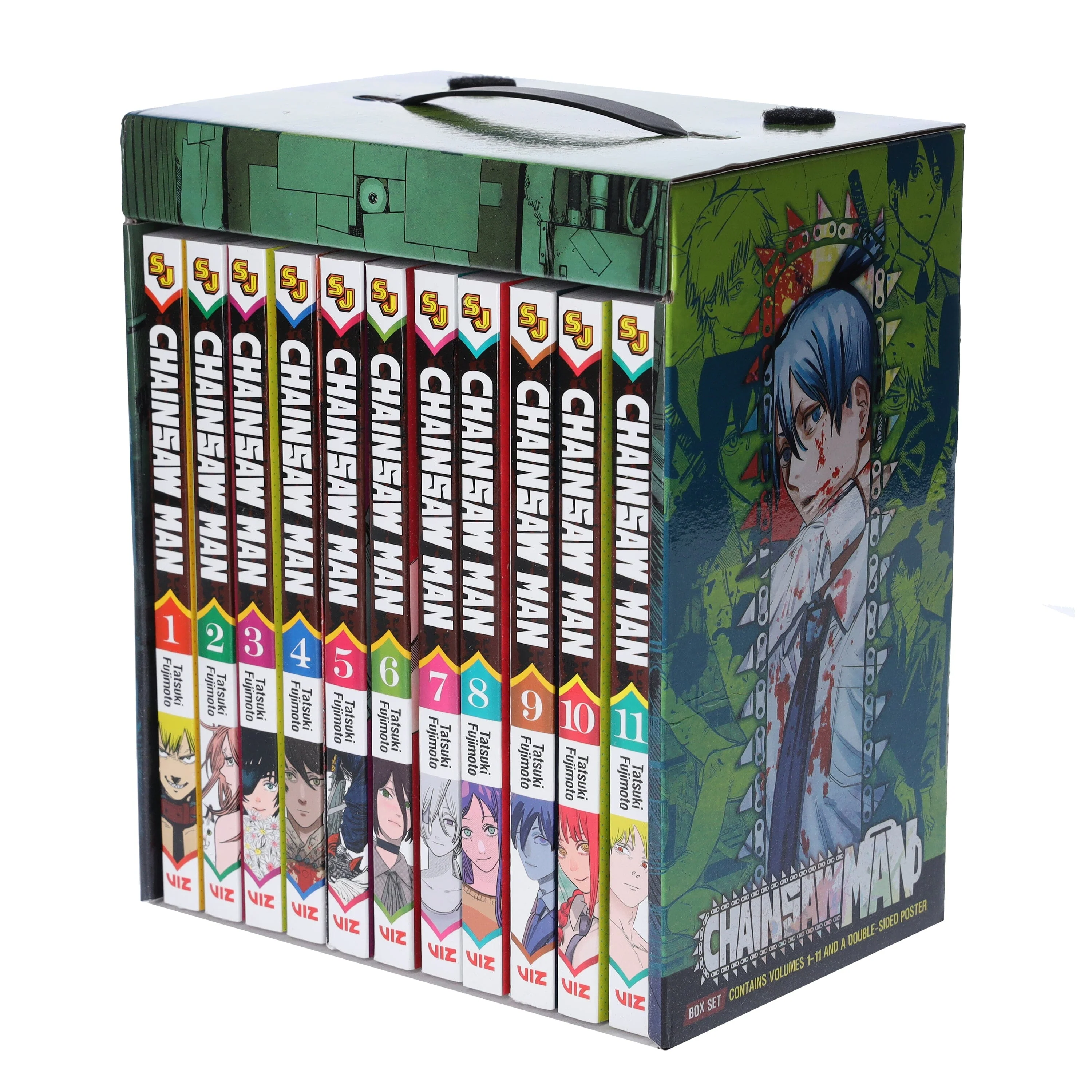 Chainsaw Man by Tatsuki Fujimoto: Volumes 1-11 Box Set - Manga - Paperback