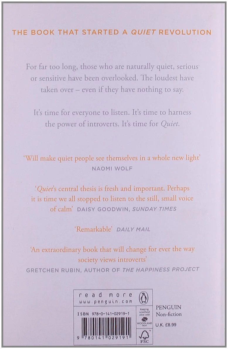 Quiet: The Power of Introverts in a World That Can't Stop Talking