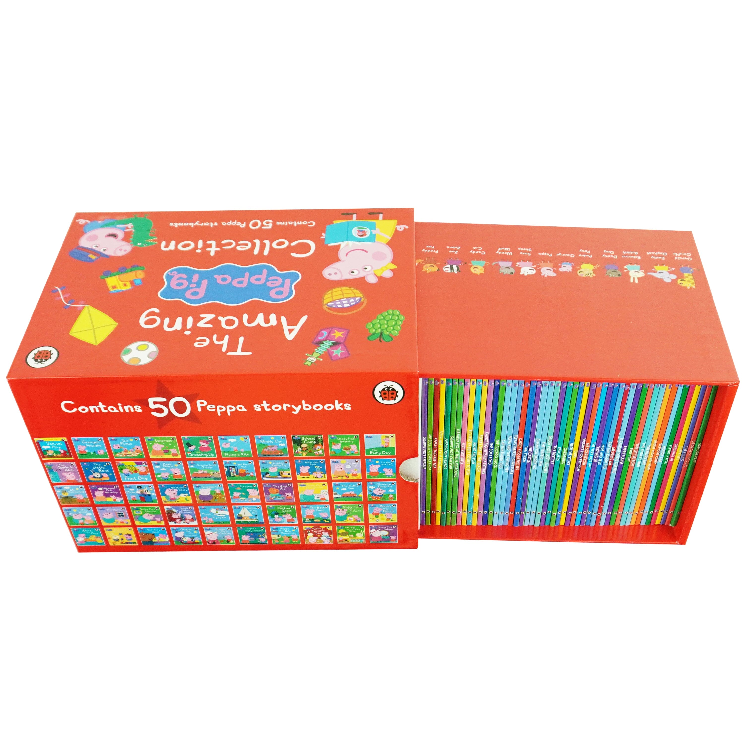 The Amazing Peppa Pig Collection 50 Books Box Set By Ladybird - Ages 3+ - Paperback