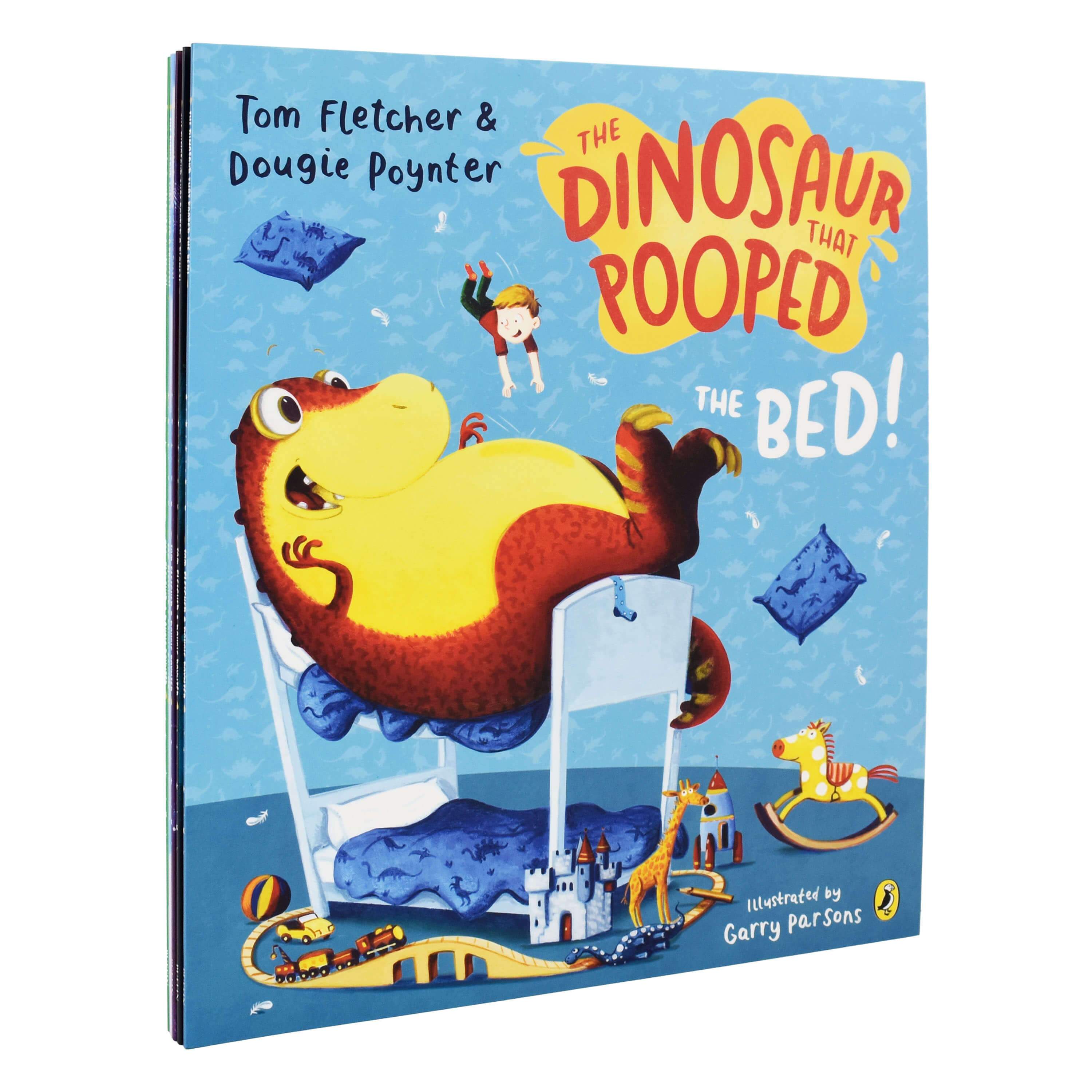 The Dinosaur that Pooped Series 5 Books Collection Set by Tom Fletcher & Dougie Poynter - Ages 3-6 - Paperback
