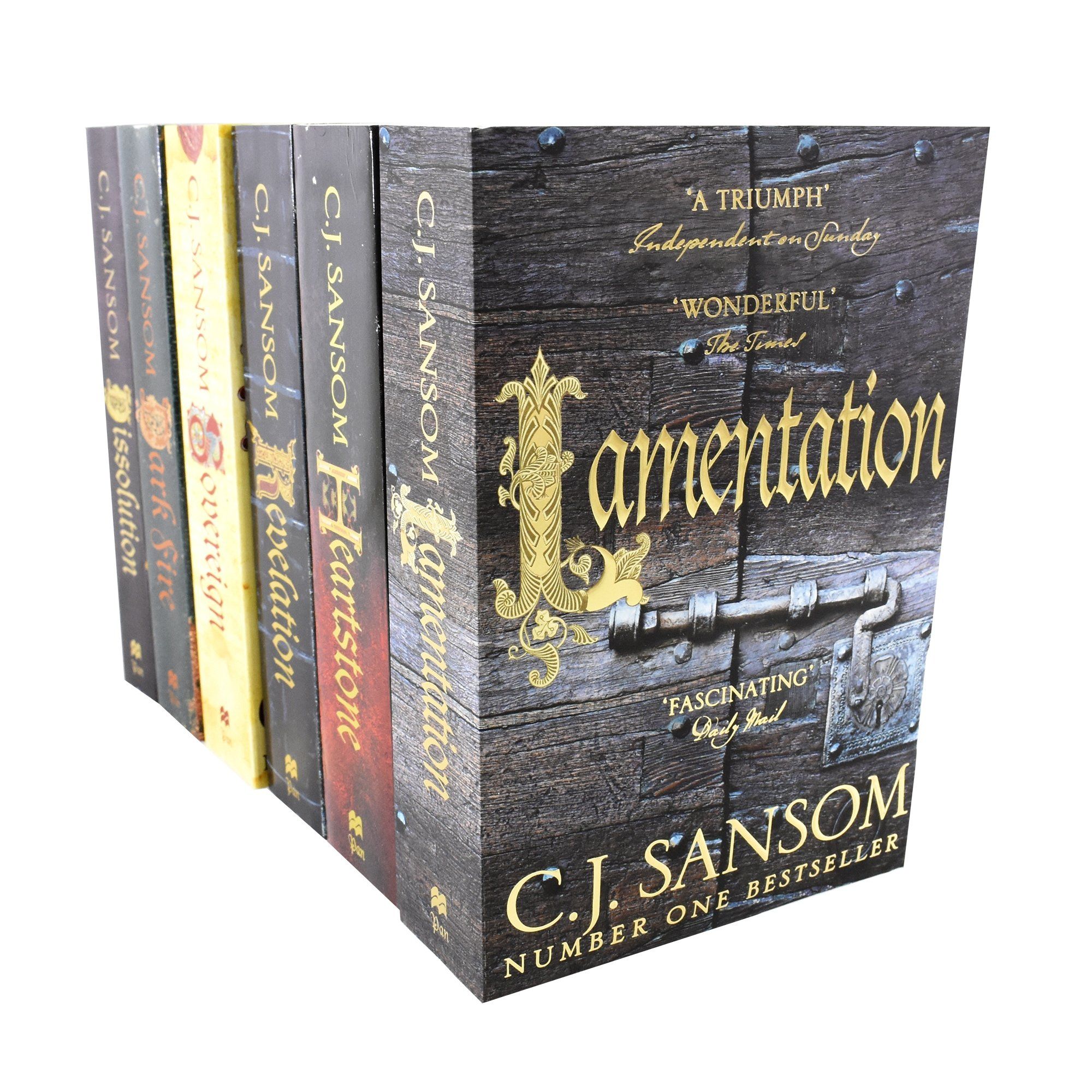 The Shardlake Series 6 Books Collection Set By C J Sansom - Fiction - Paperback