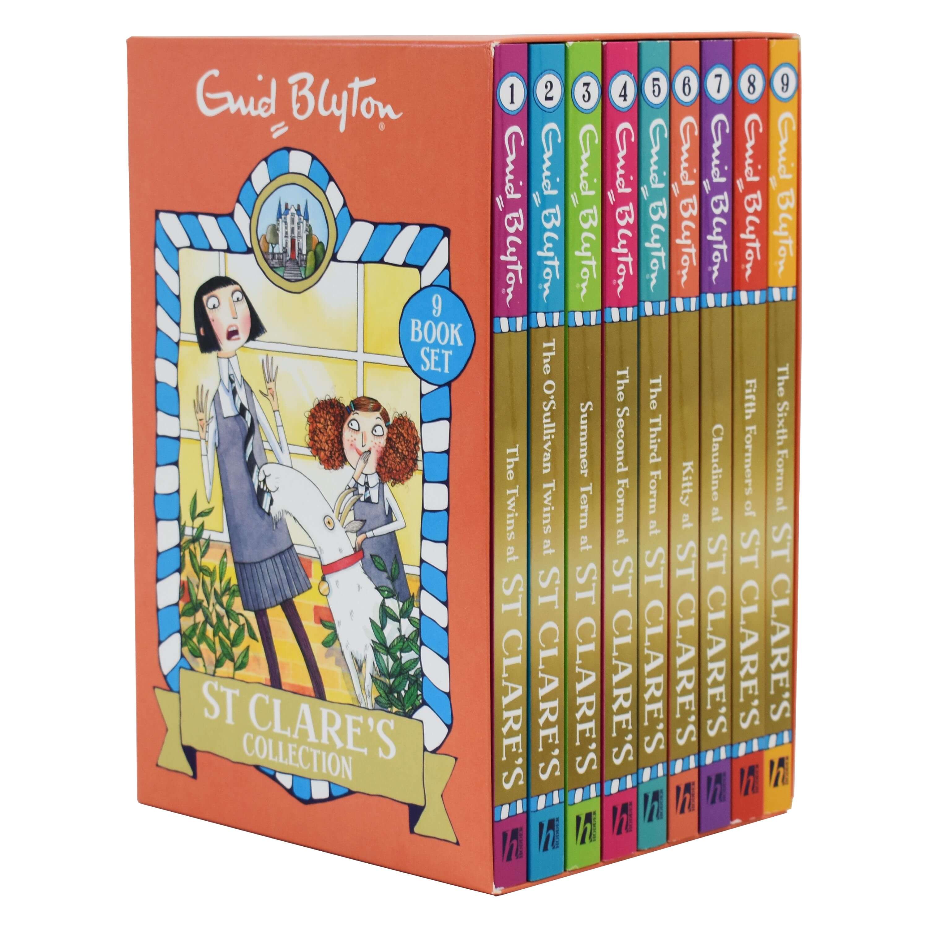 St Clare's Collection 9 Books Box Set By Enid Blyton �C Ages 9-14 - Paperback