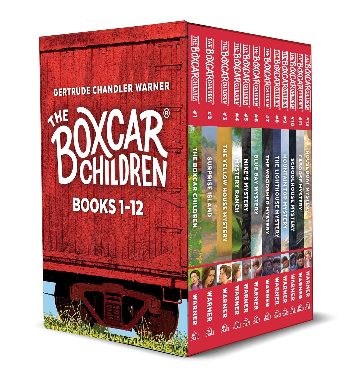 The Boxcar Children Bookshelf (The Boxcar Children Mysteries, Books 1-12) Paperback