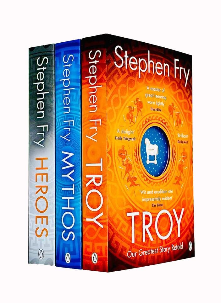 Stephen Fry Greek Myths Series 3 Books Collection Set - Fiction - Paperback