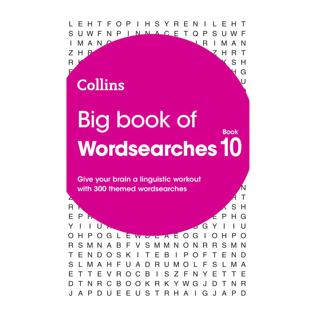 Collins Wordsearches – Big Book of Wordsearches 10: 300 Themed Wordsearches
