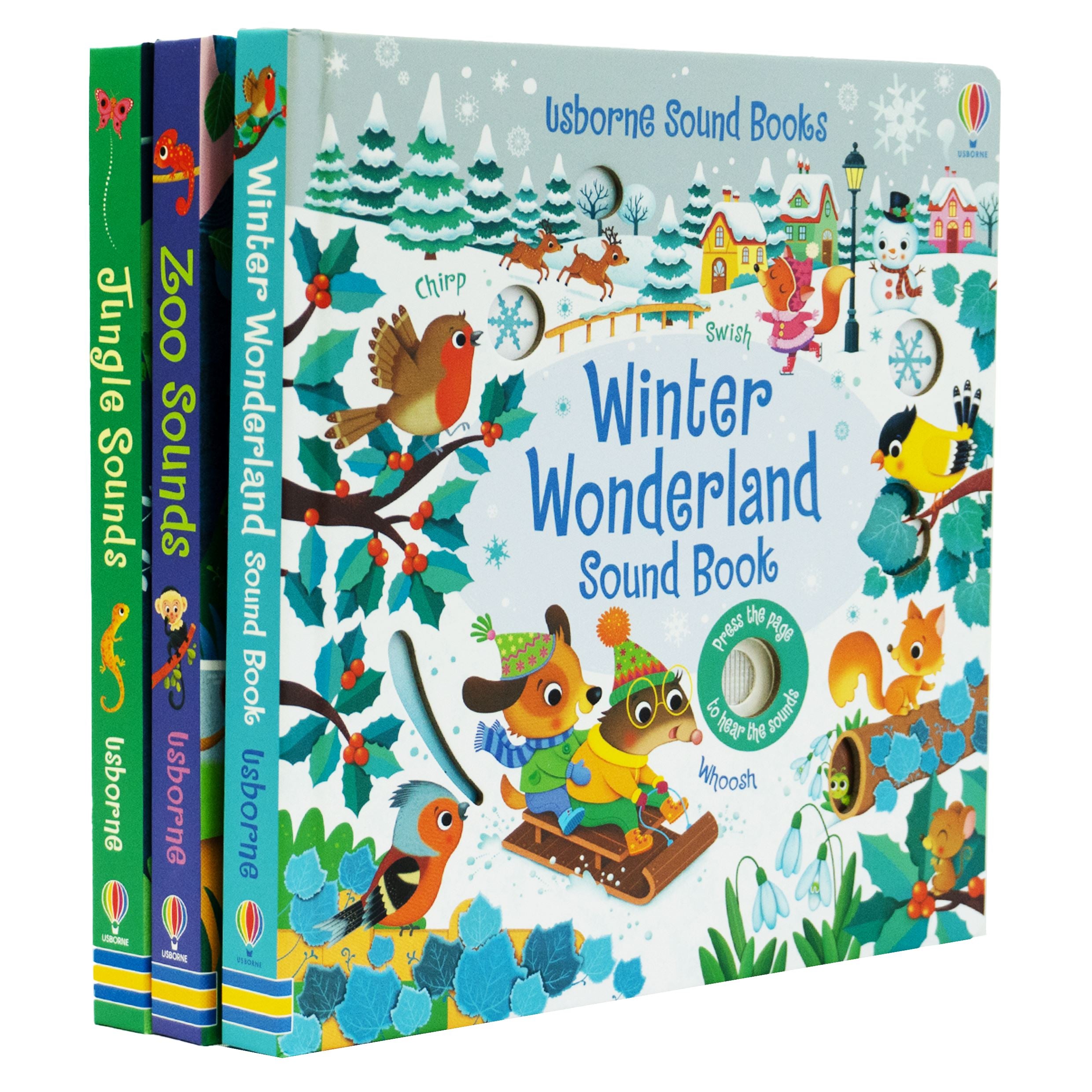 Usborne Sound Books by Sam Taplin 3 Books Collection Set - Ages 2+ - Board Book