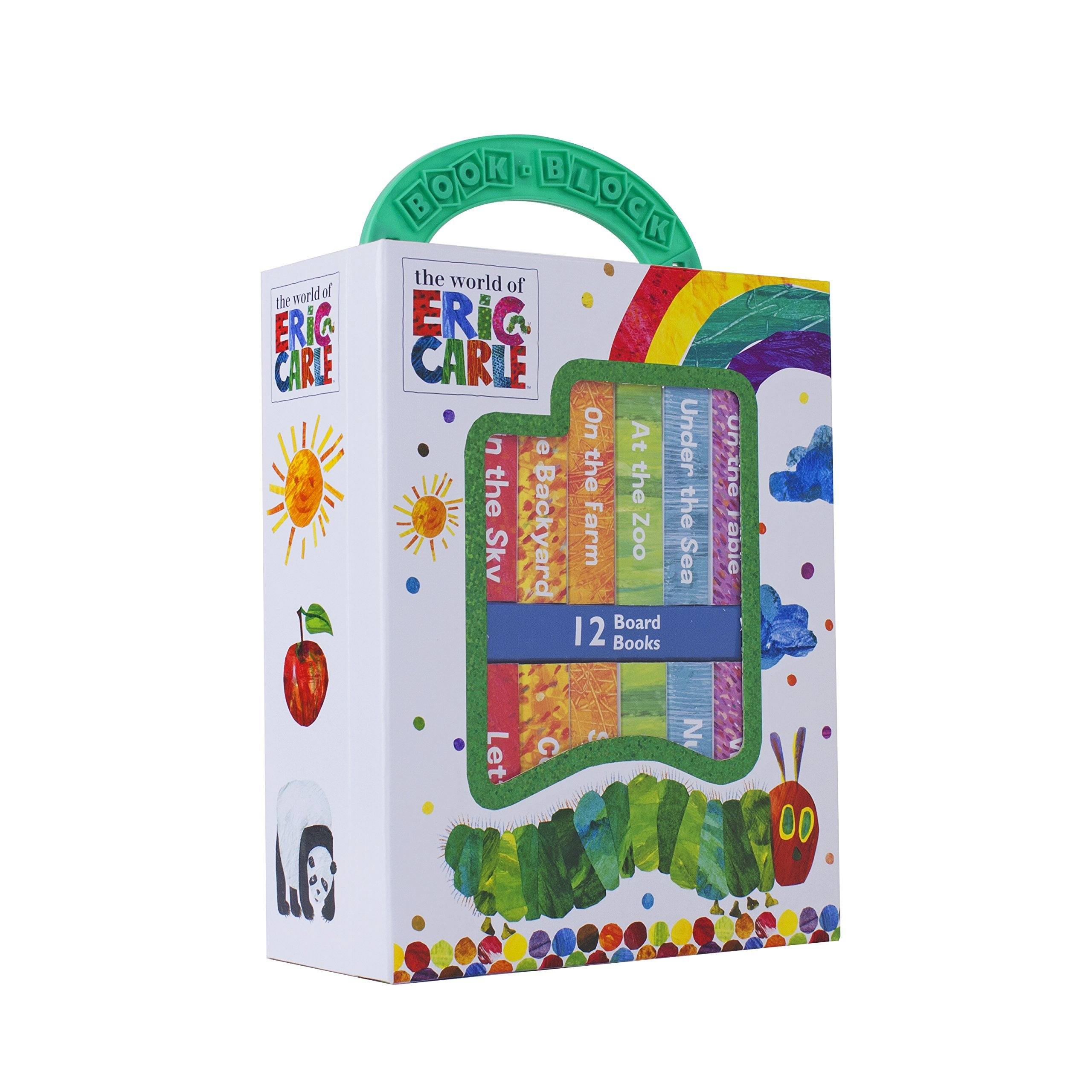 World of Eric Carle, My First Library Board Book Block 12-Book Set - Age 0-5 - Board Book