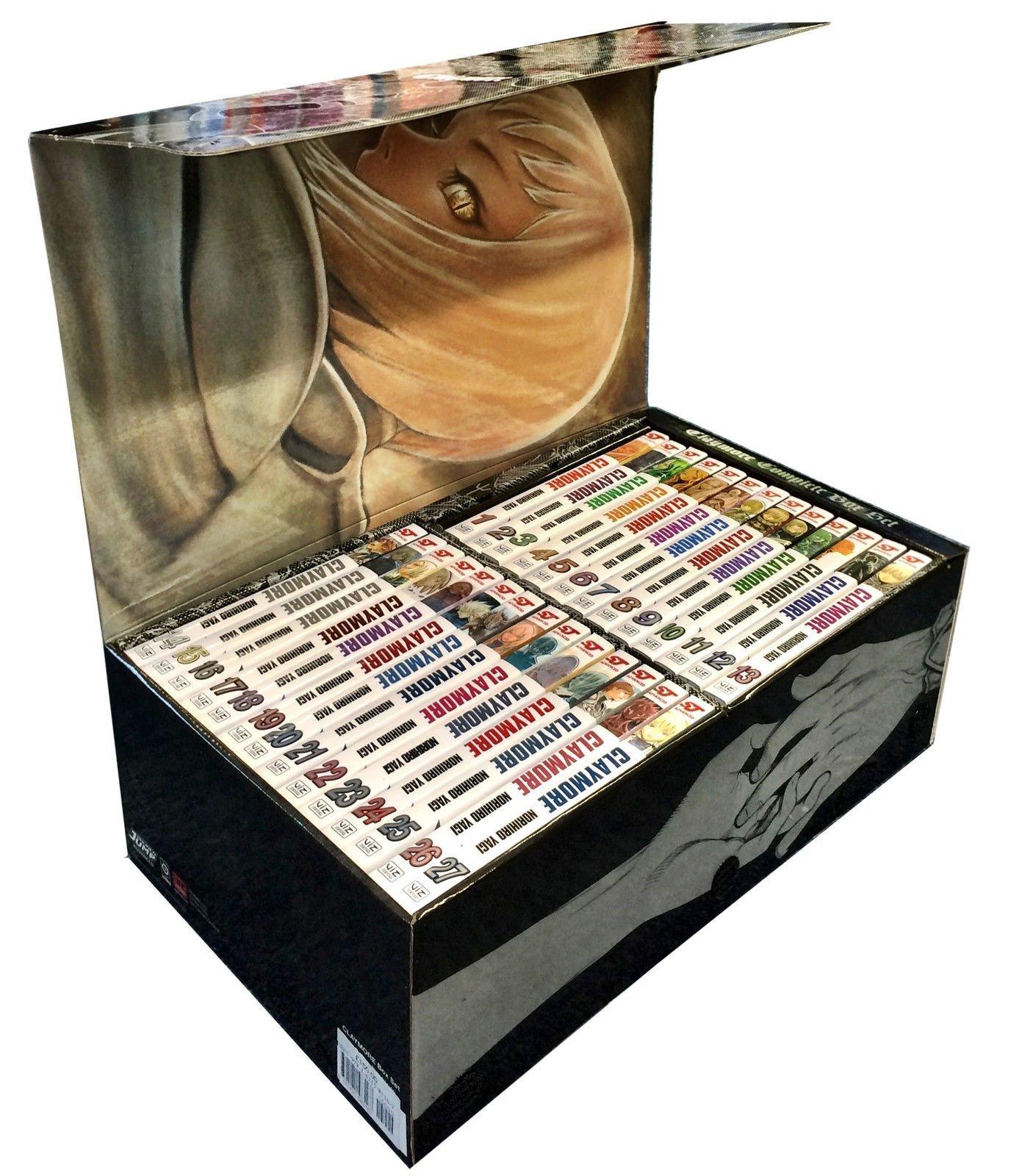 Claymore Box Set: Vol 1-27 Complete By Norihiro Yagi - Manga - Paperback