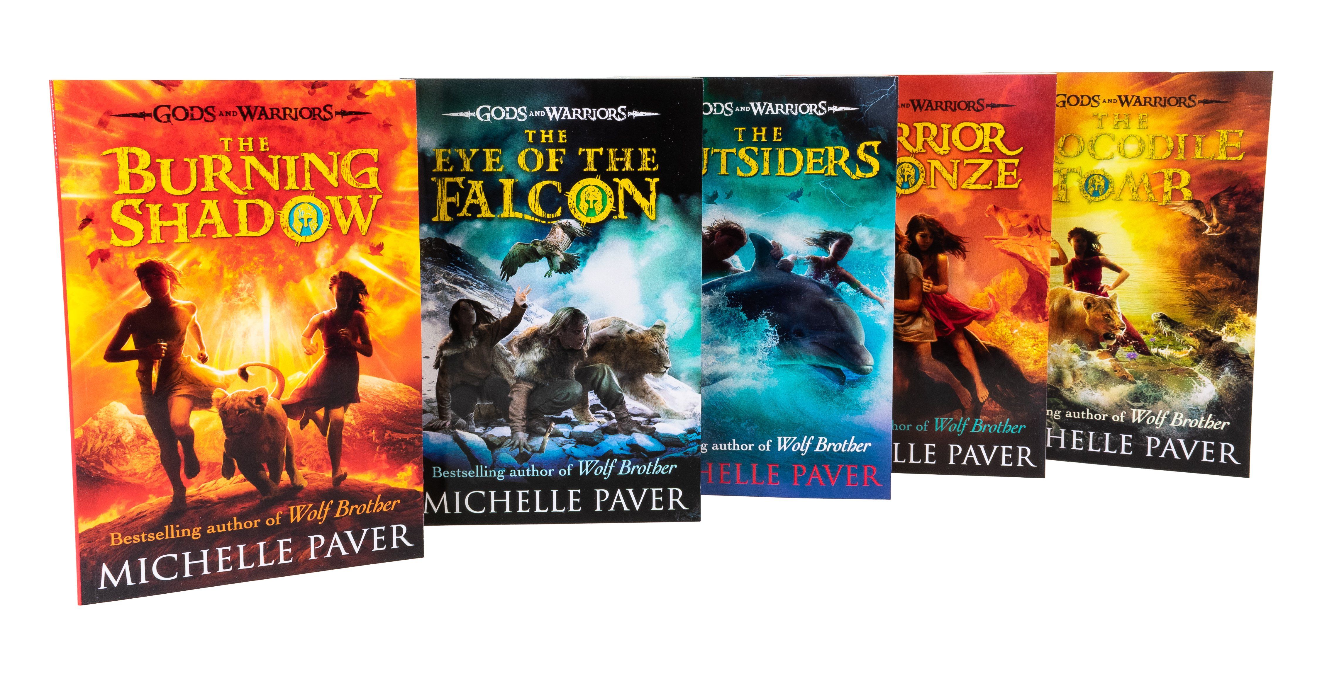 Gods and Warriors Series Collection 5 Books Set - Ages 9-14 - Paperback - Michelle Paver