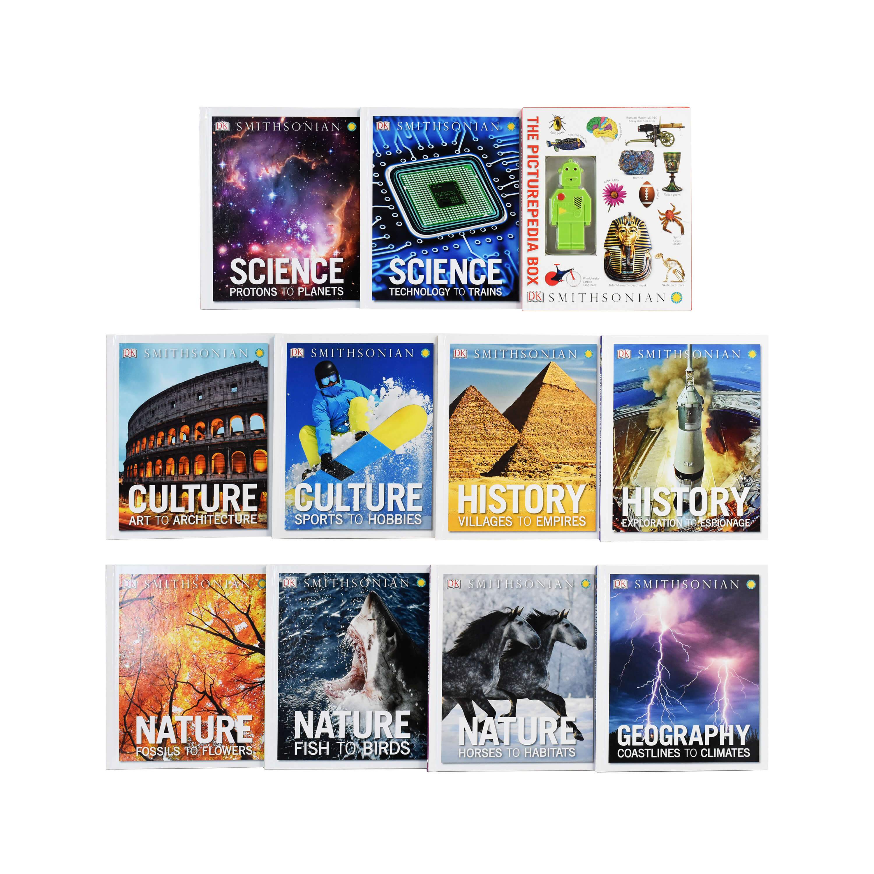 DK The Picturepedia 10 Books Box by DK - Ages 7-9 - Hardback