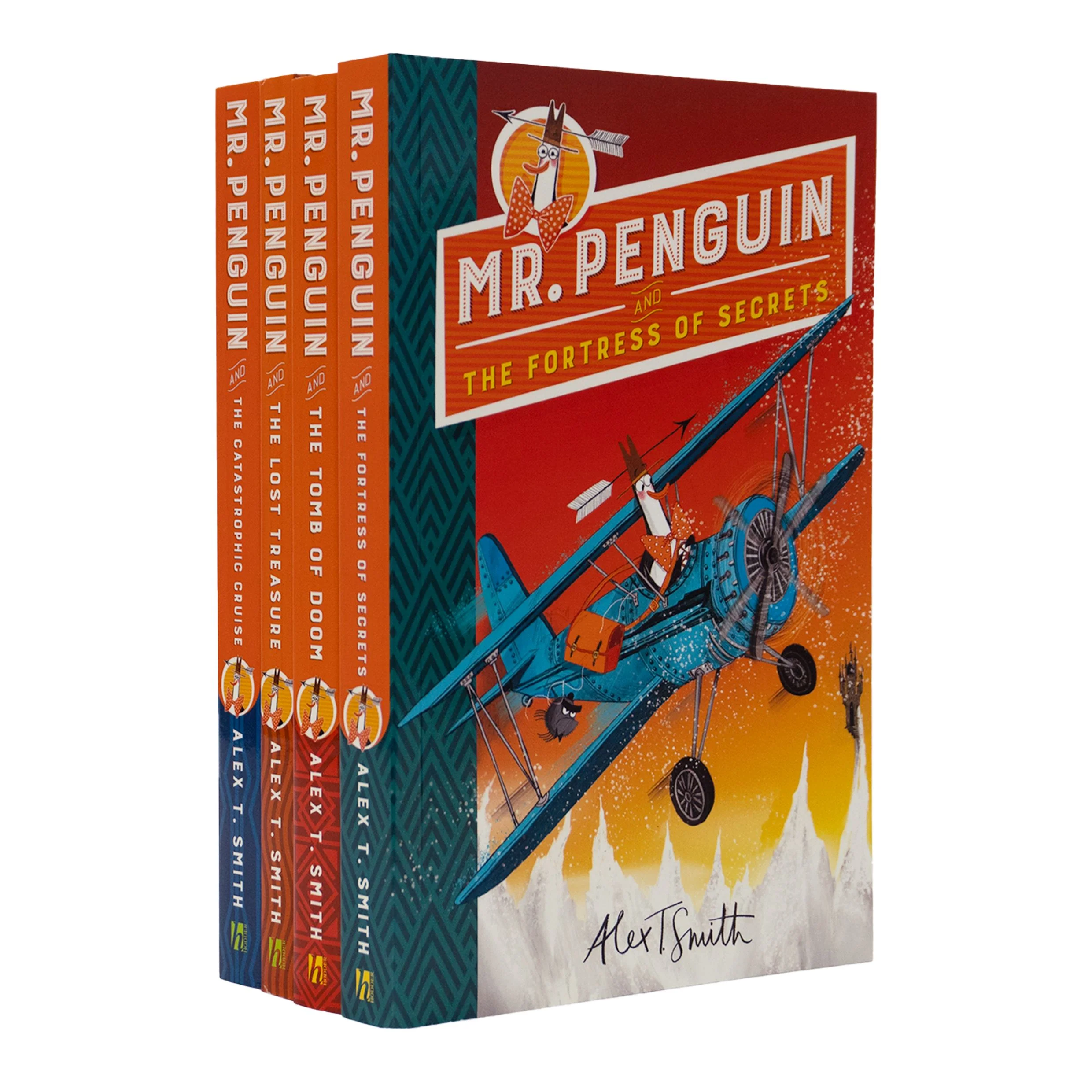 Mr. Penguin Series by Alex T. Smith 4 Books Collection Set - Age 6-9 - Paperback