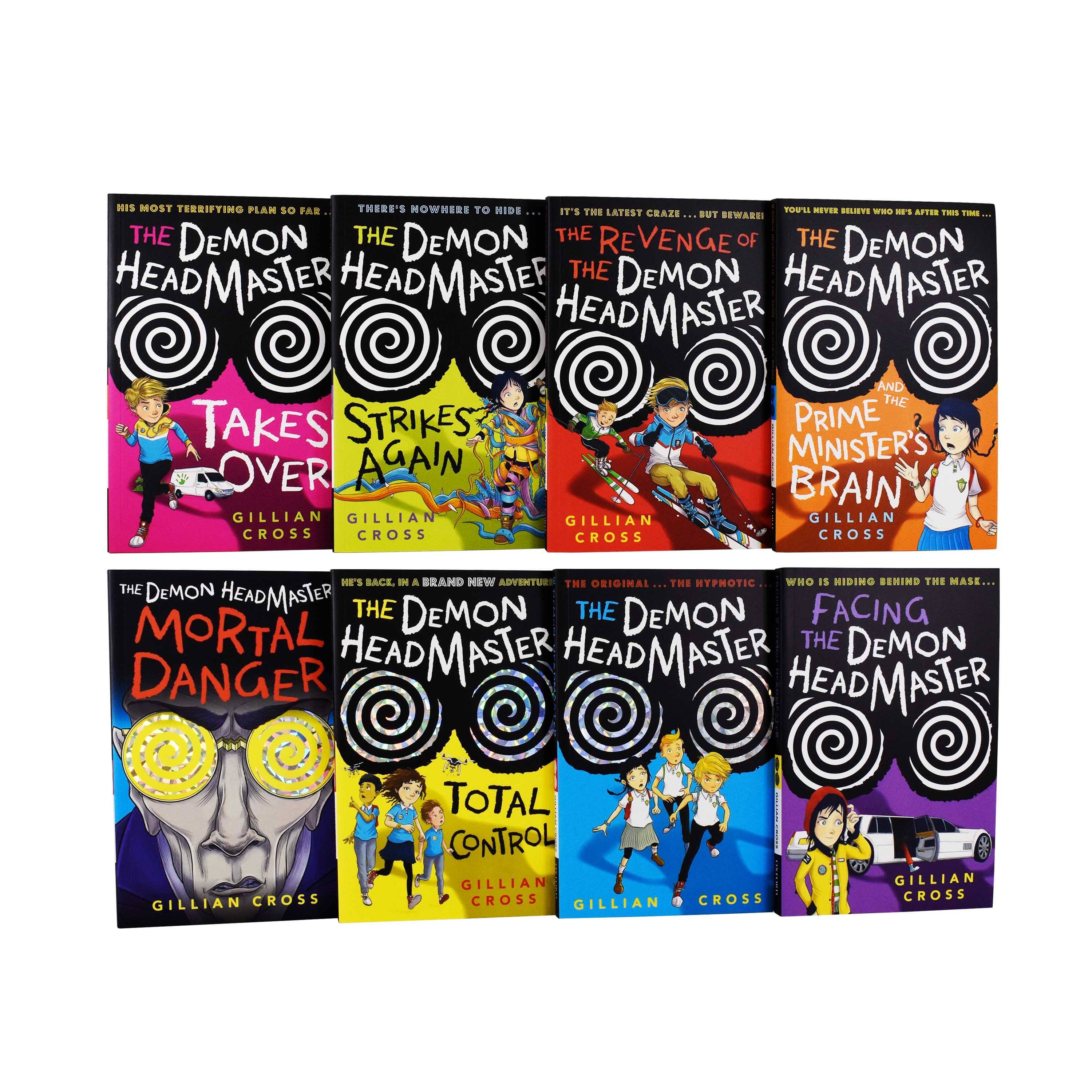 The Demon Headmaster Collection 8 Books Set - Fiction - Paperback - Gillian Cross
