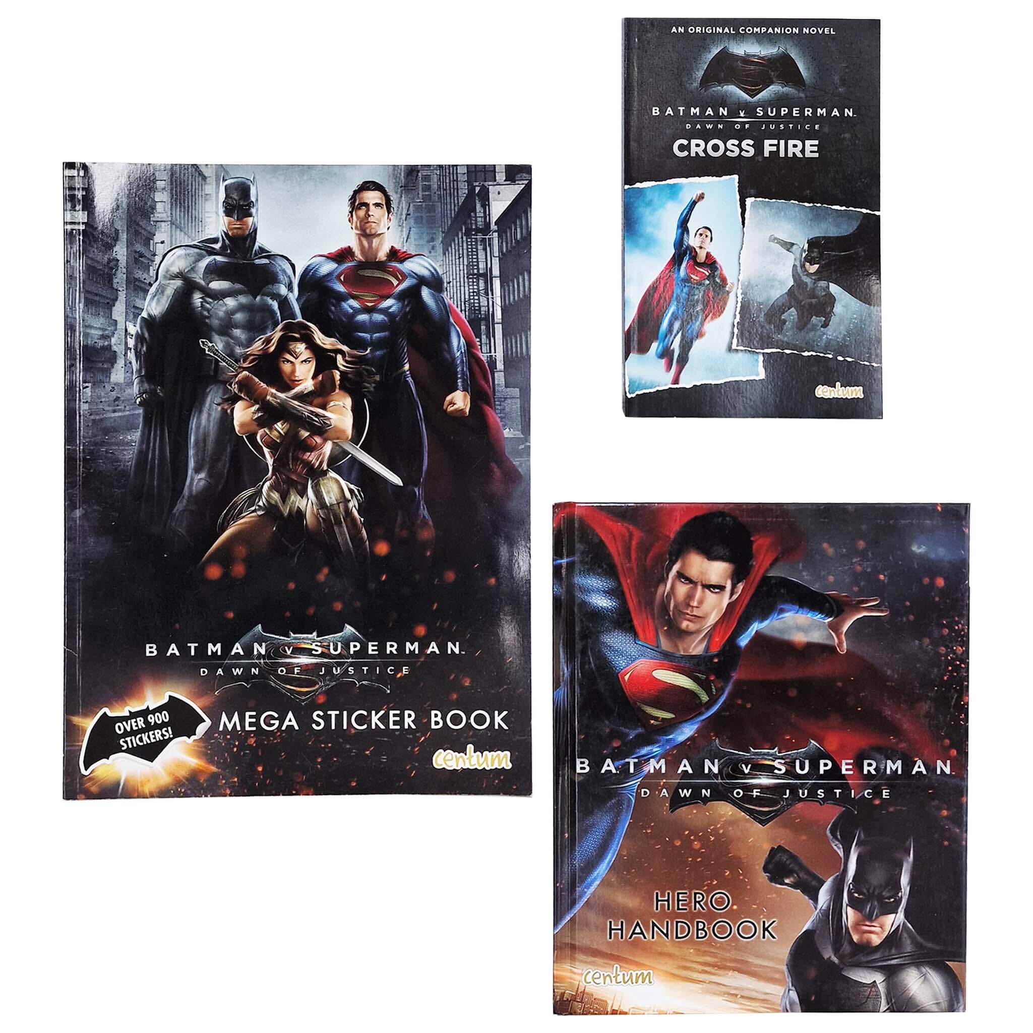 Batman vs Superman Collection 3 Books Set - Ages 3+ - Paperback/Hardback