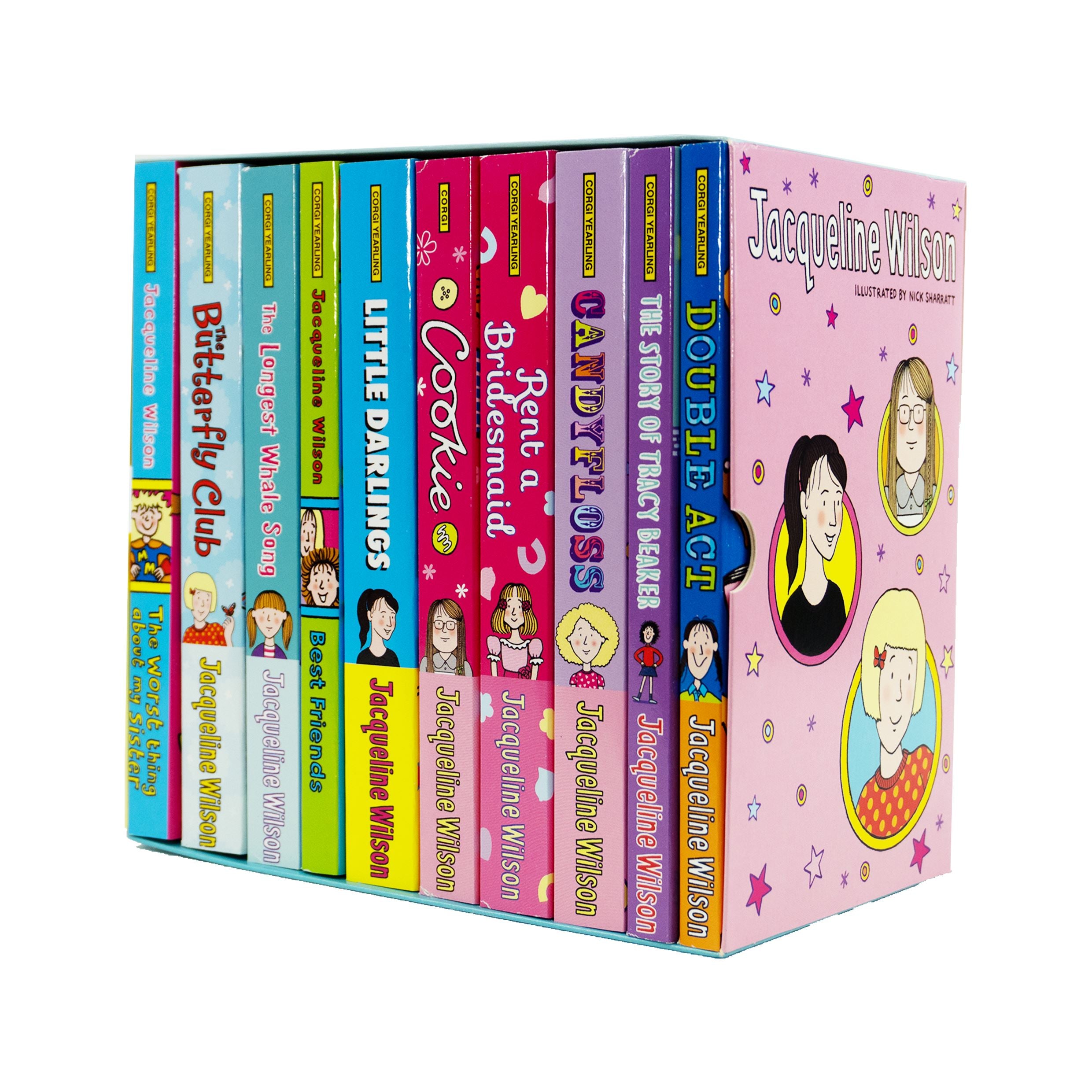 Jacqueline Wilson 10 Books Collection Set - Ages 8-12 - Paperback