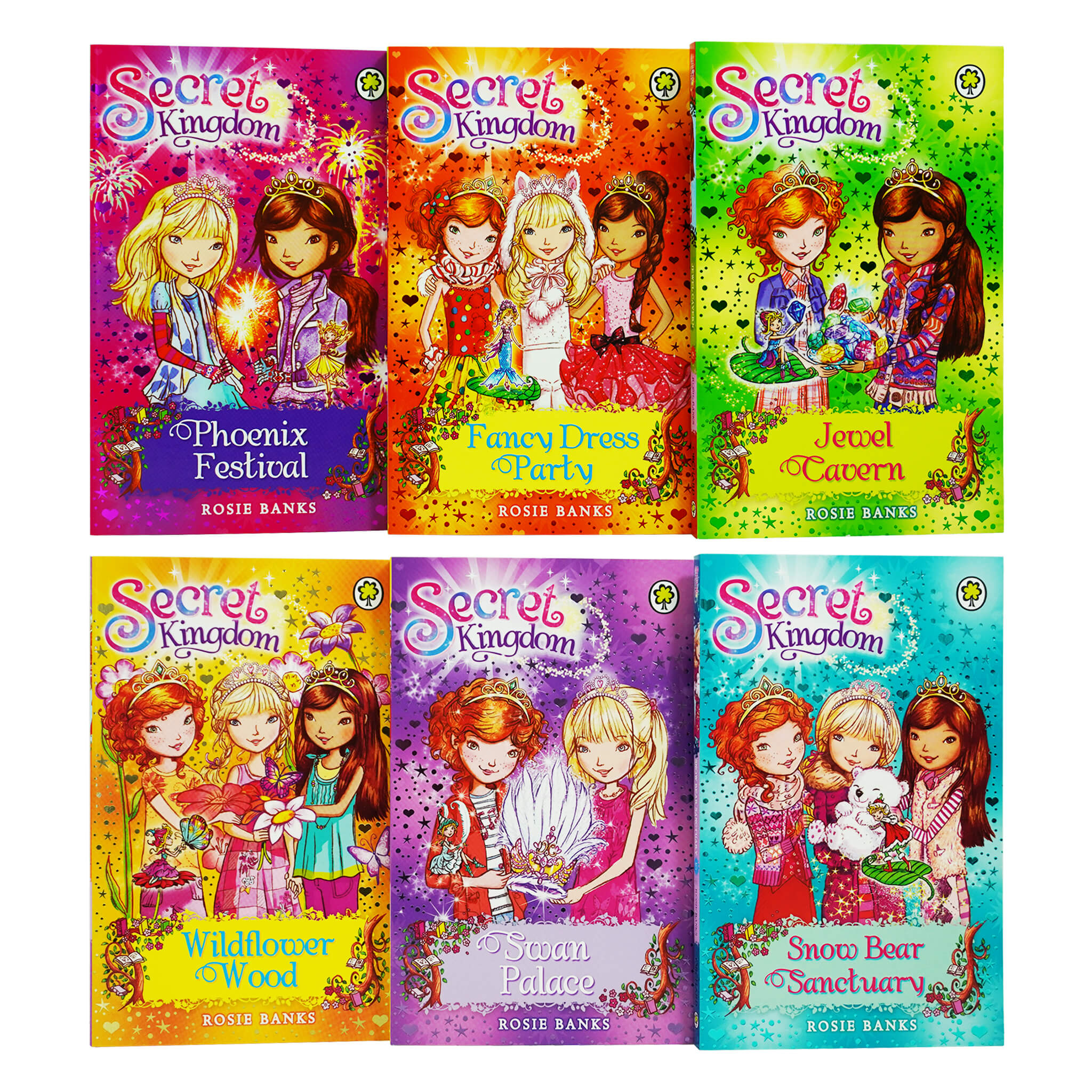 Secret Kingdom Series 3 Set 6 Books by Rosie Banks - Ages 5-7 - Paperback