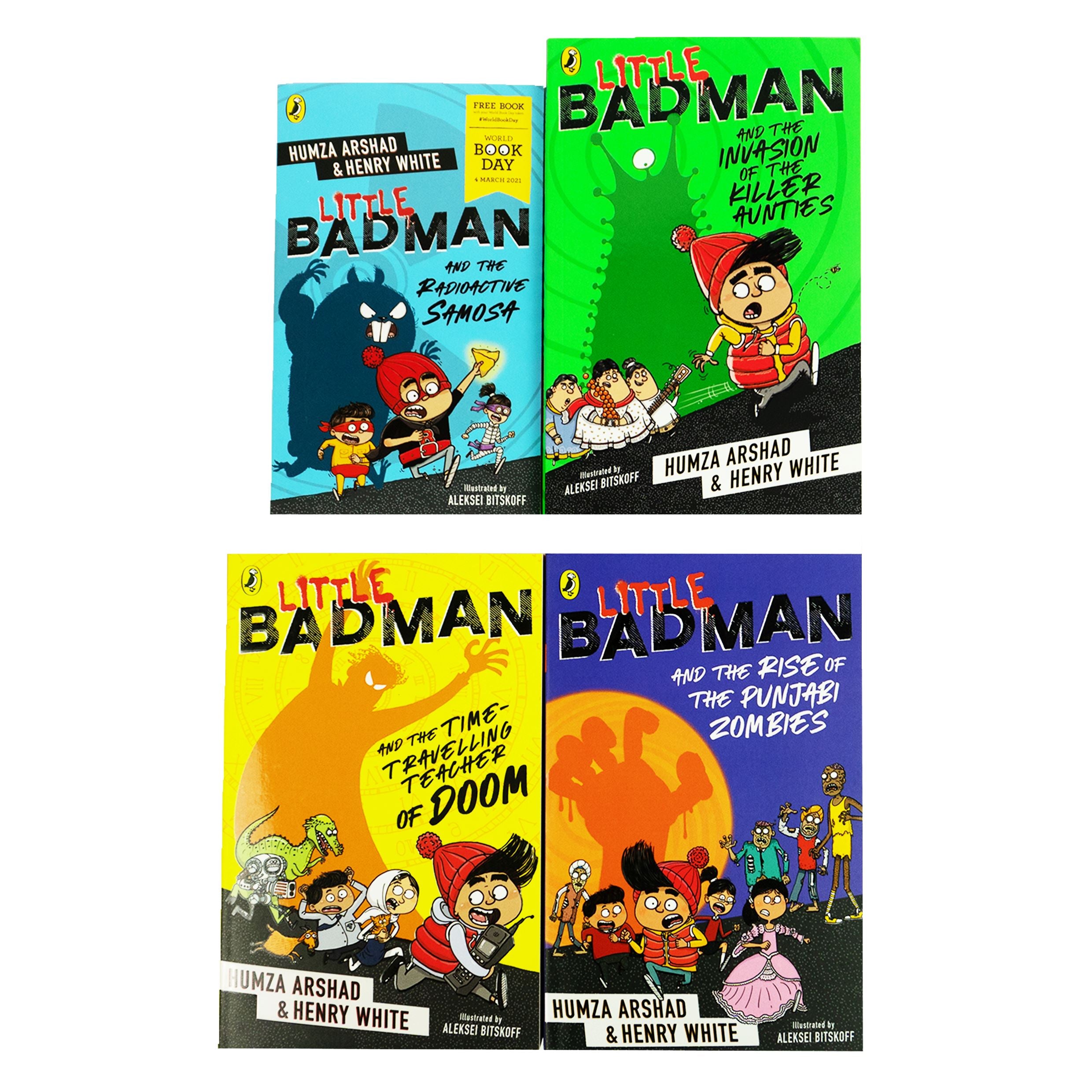 Little Badman Collection By Humza Arshad & Henry White 4 Books Set - Ages 6-12 - Paperback