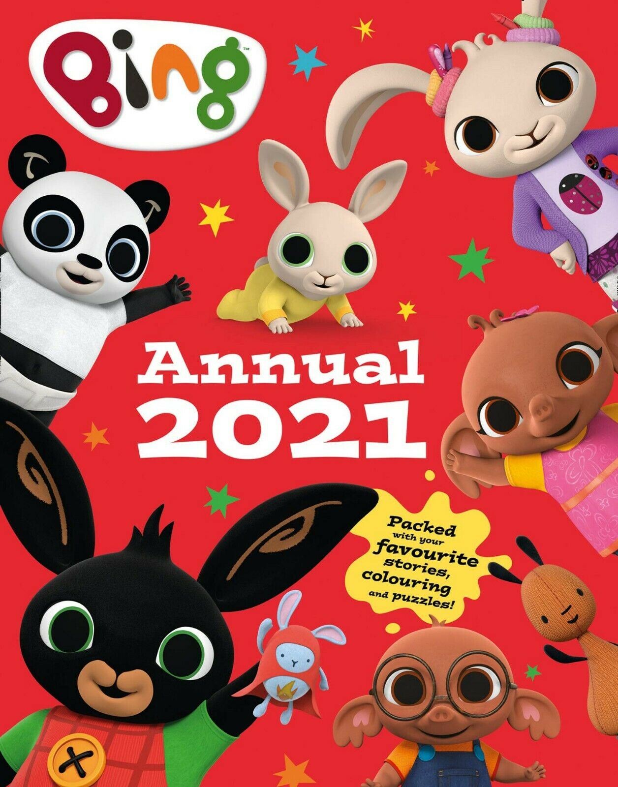 Bing Annual 2021 Children Book - Ages 5-7 - Hardback By Harper Collins