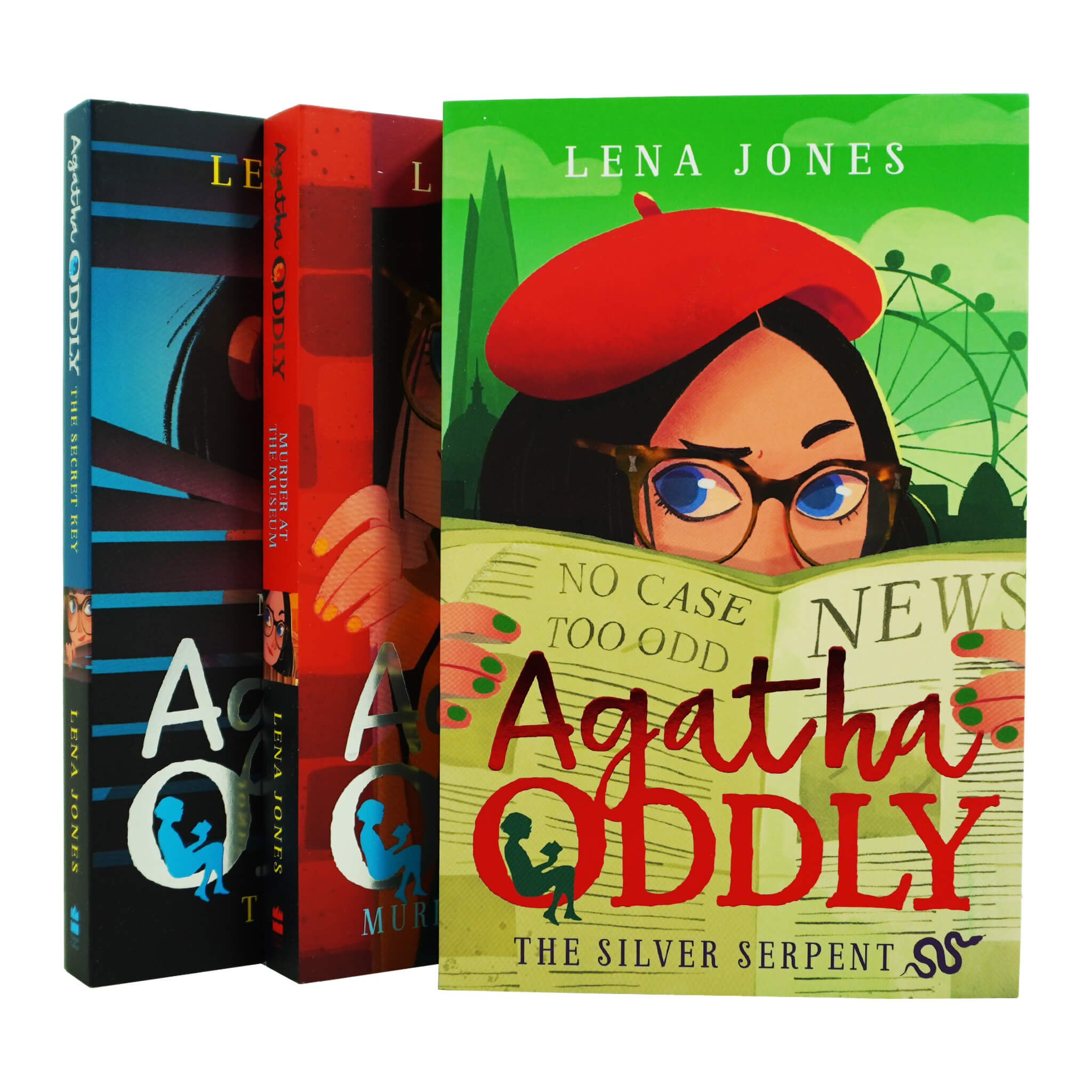 Agatha Oddly Detective Series By Lena Jones 3 Books Collection Set - Ages 11+ - Paperback