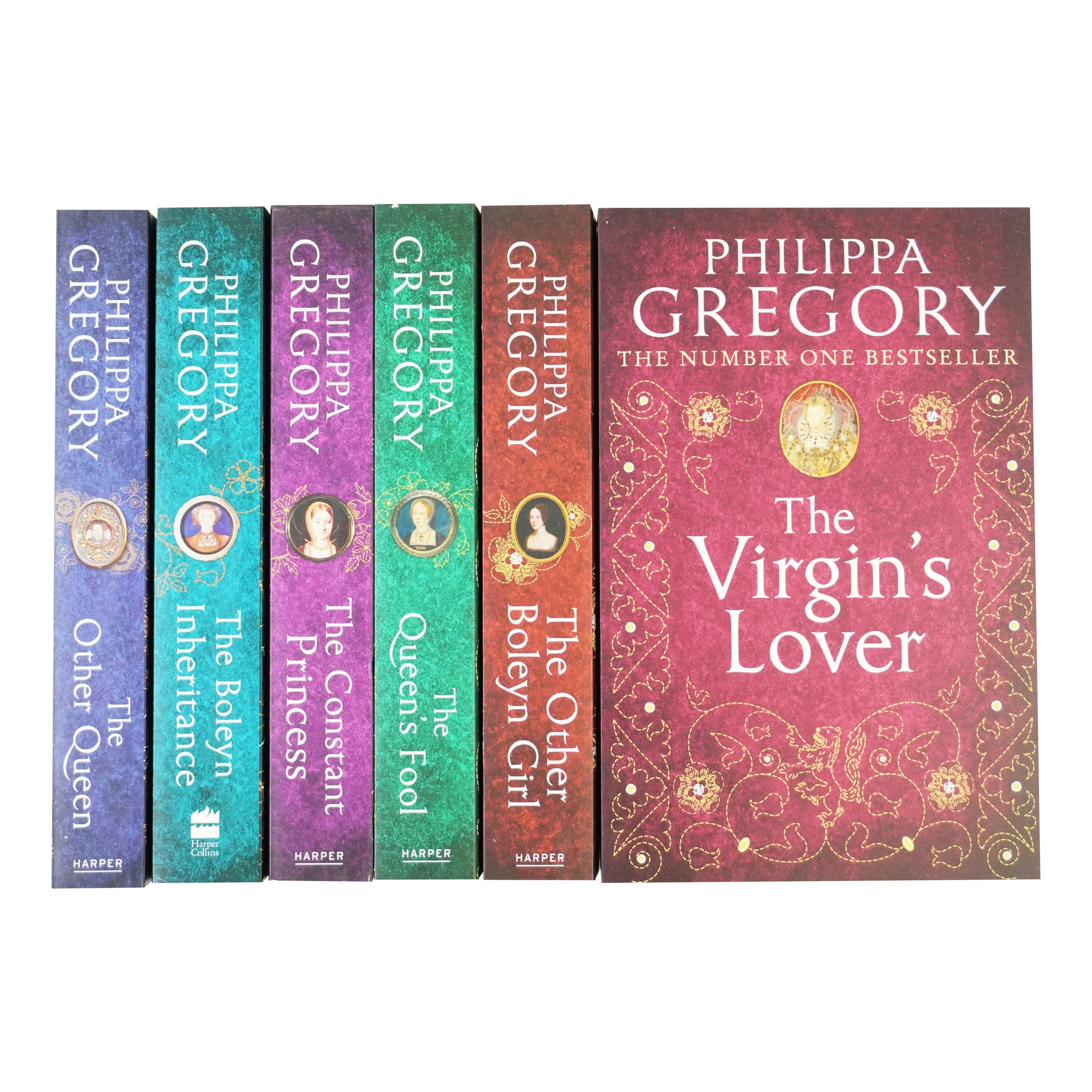 Tudor Court Novels 6 Books Collection Set By Philippa Gregory - Fiction - Paperback