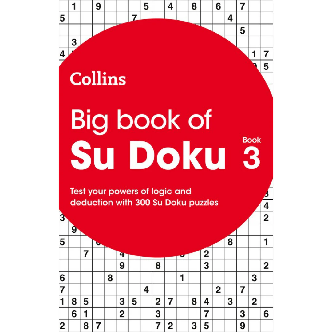 Big Book of Sudoku Book 3: 300 Puzzles