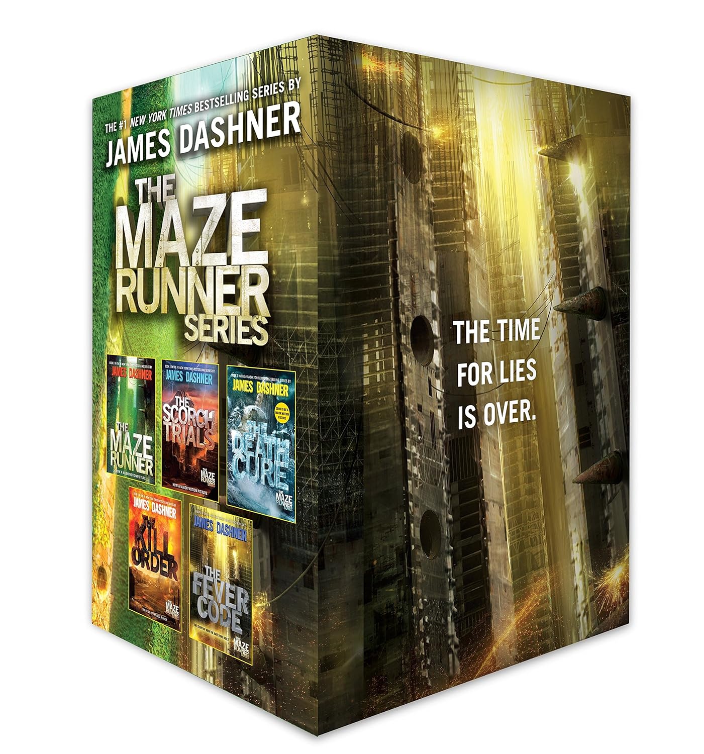 The Maze Runner Series Complete Collection Boxed Set (5-Book) Paperback – Box set