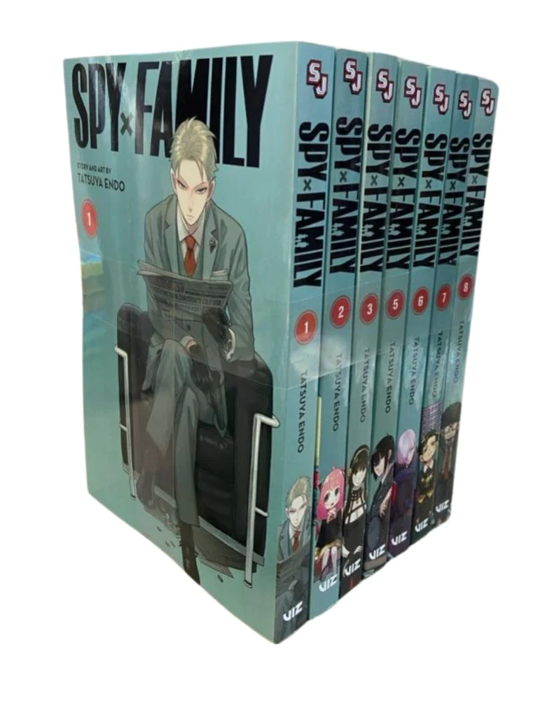 Damaged - Spy x Family Series by Tatsuya Endo 8 Books Collection Set (Vol 1-8) - Ages 13+ - Paperback