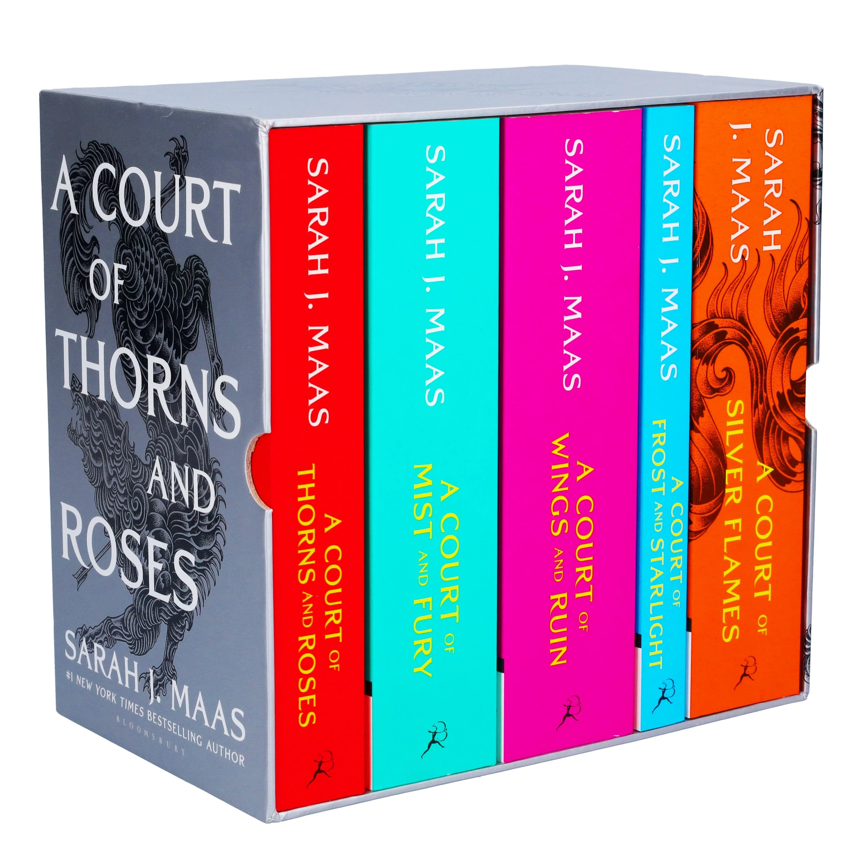 A Court of Thorns and Roses Series by Sarah J. Maas 5 Books Box Set - Fiction - Paperback