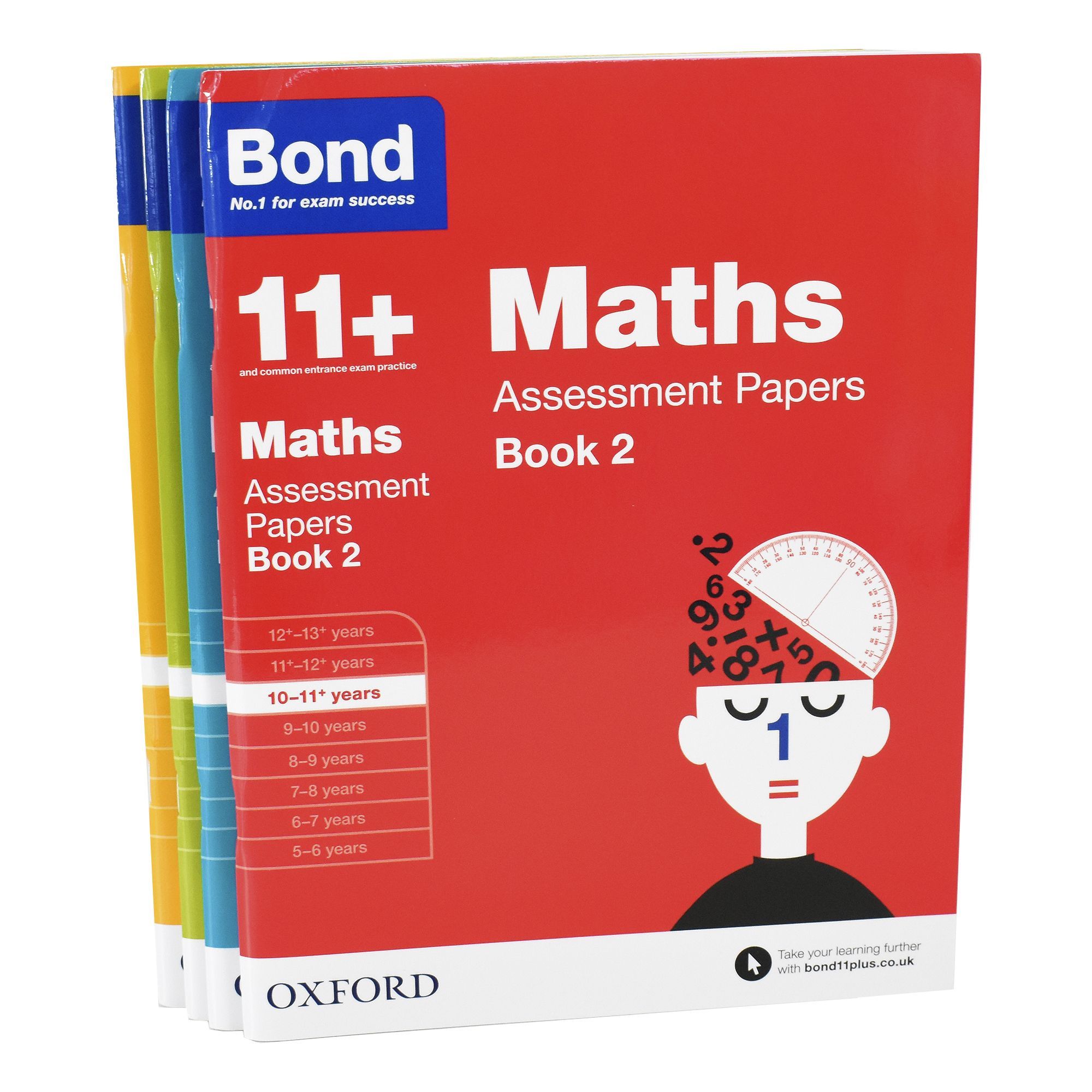 Bond 11+ Assessment Papers Book 2 (10-11 Years) 4 Books Collection by Oxford - Paperback