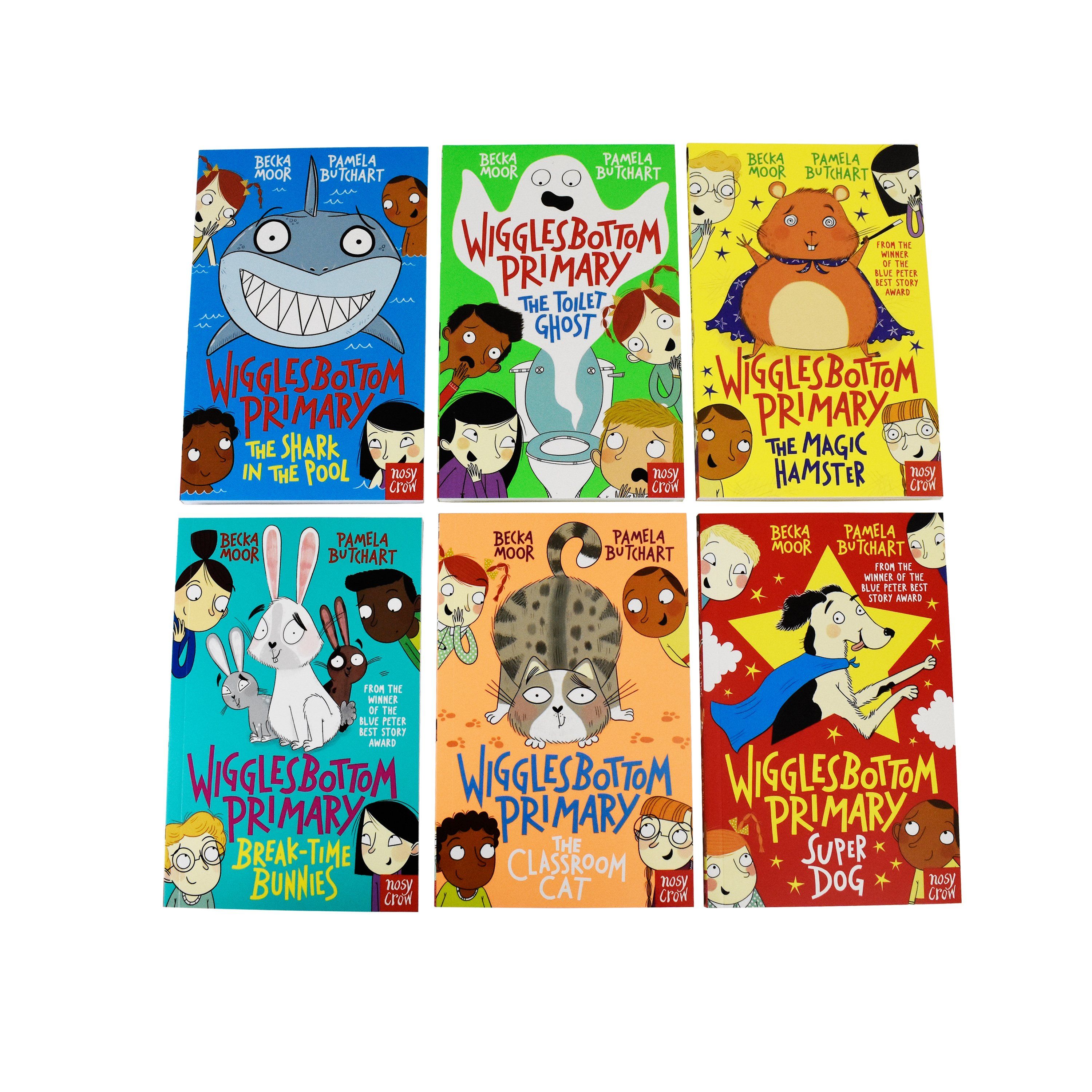 Wigglesbottom Primary Series by Pamela Butchart: 6 Books Collection Set - Ages 7-9 - Paperback