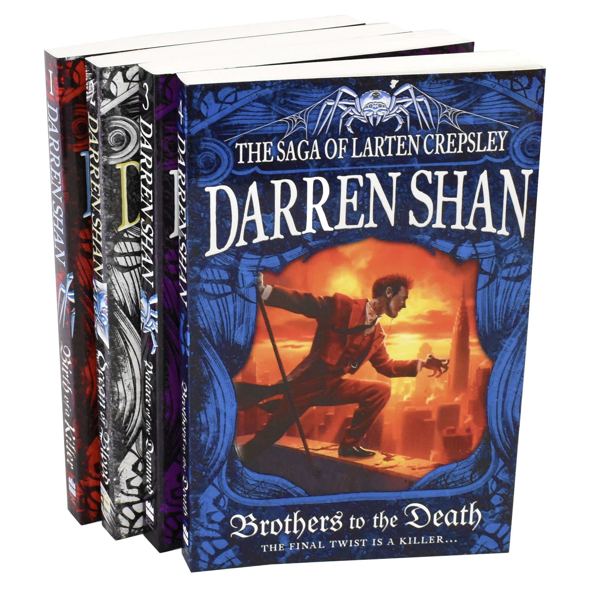 The Saga of Larten Crepsley Series 4 Books Collection Set by Darren Shan - Ages 9 years and up - Paperback