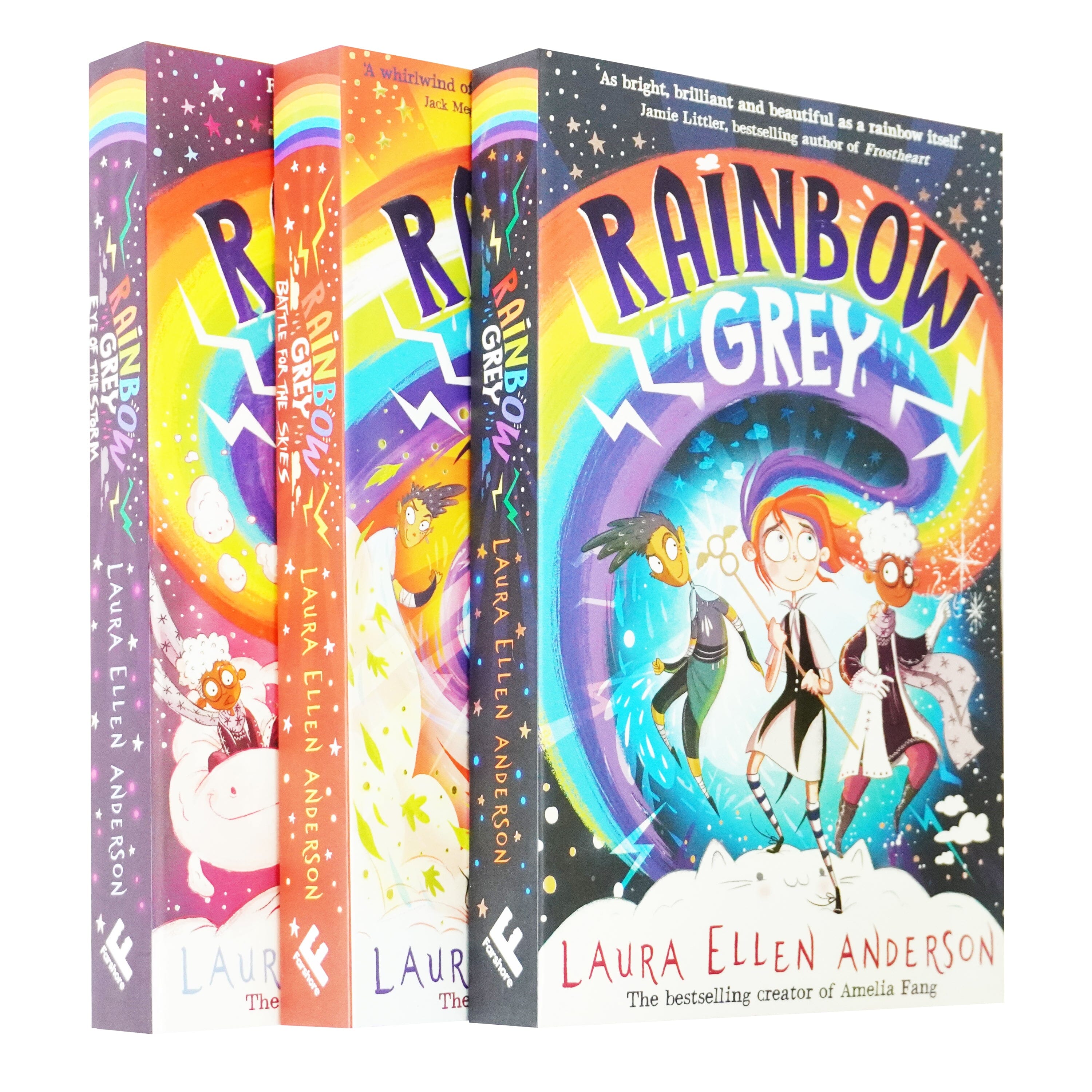 Rainbow Grey Series by Laura Ellen Anderson 3 Books Collection Set - Ages 7-10 - Paperback