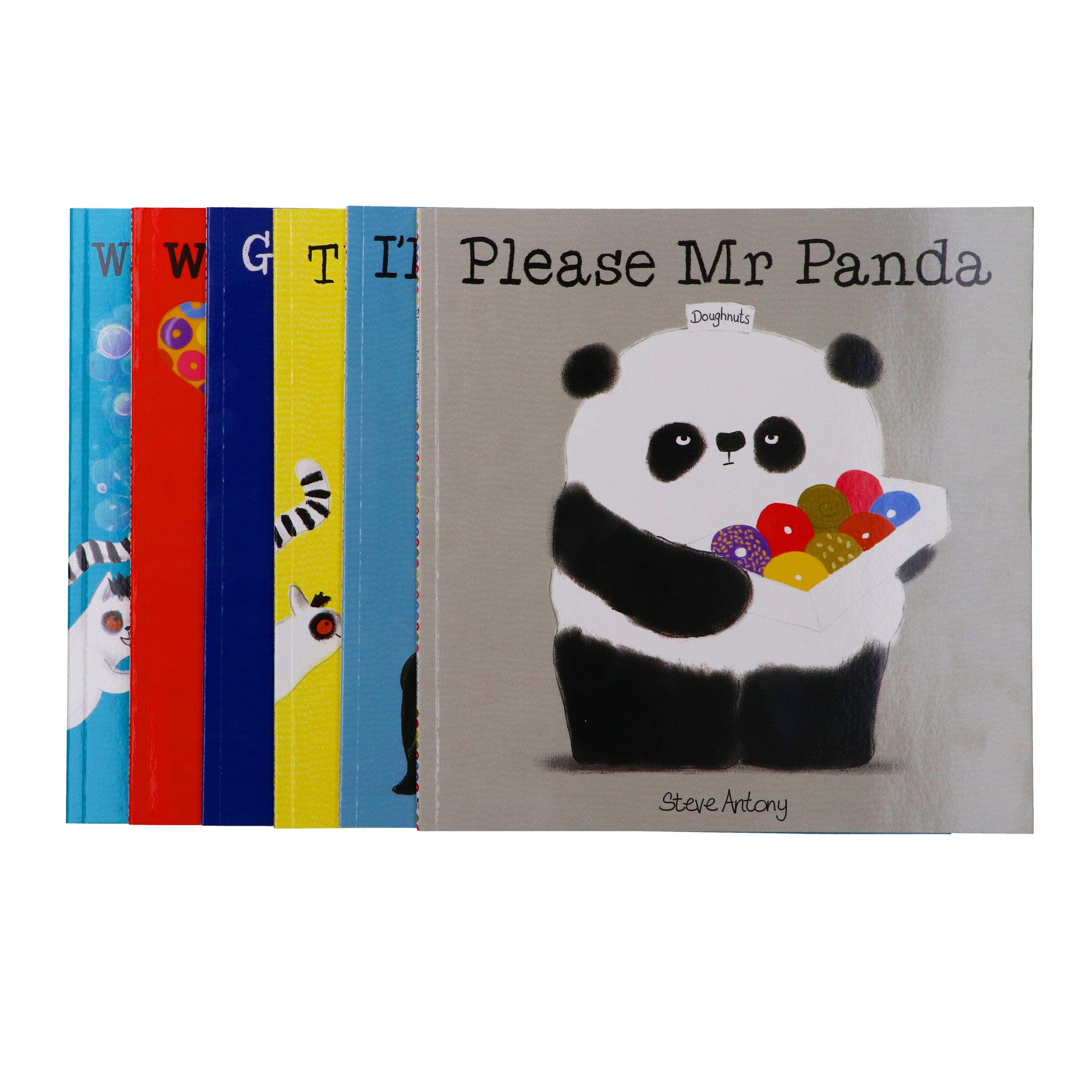 Mr. Panda Series By Steve Antony 6 Books Collection Set - Ages 3-5 - Paperback