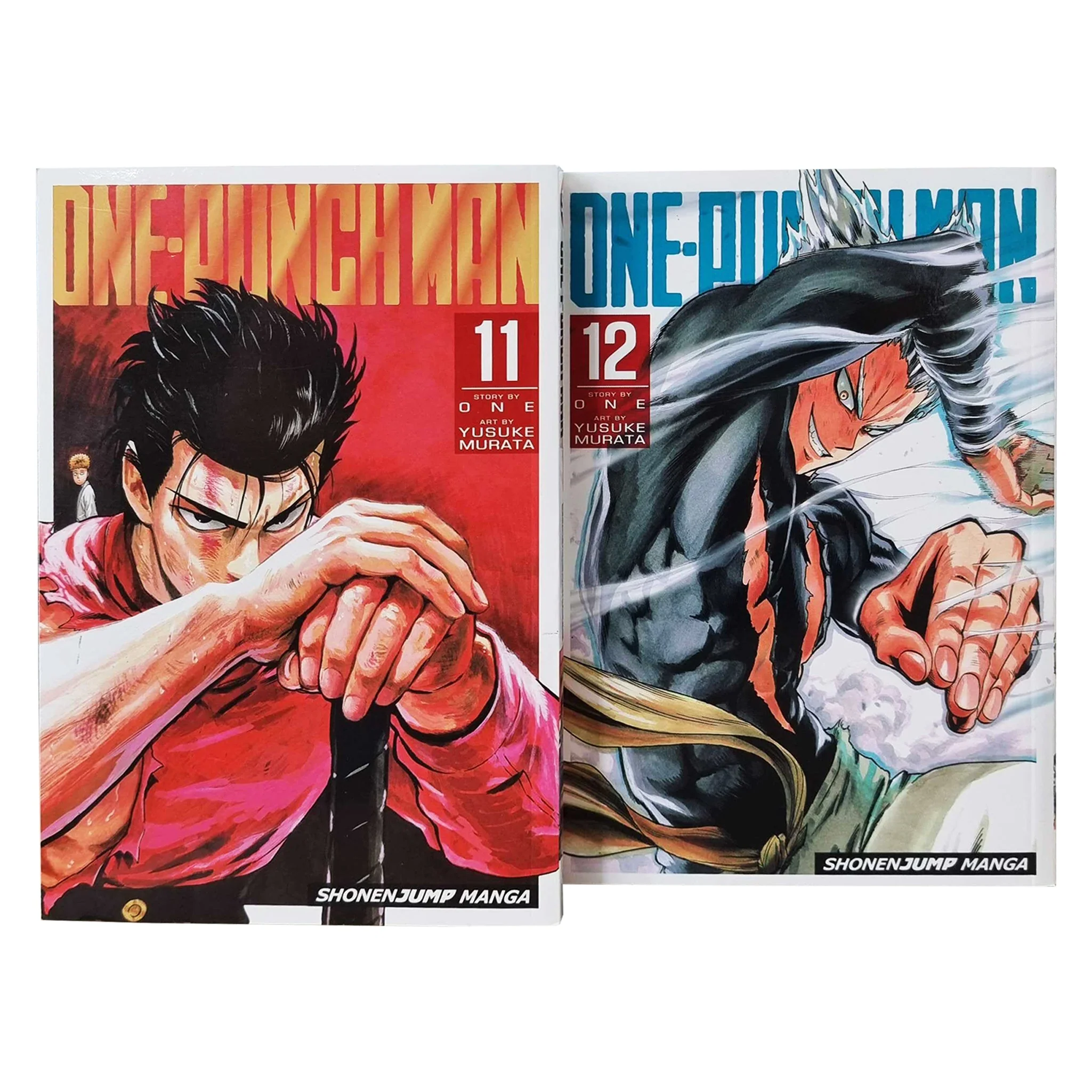 One-Punch Man Vol. 11 & 12 2 Books Set by One & Yusuke Marata - Age 12+ - Paperback