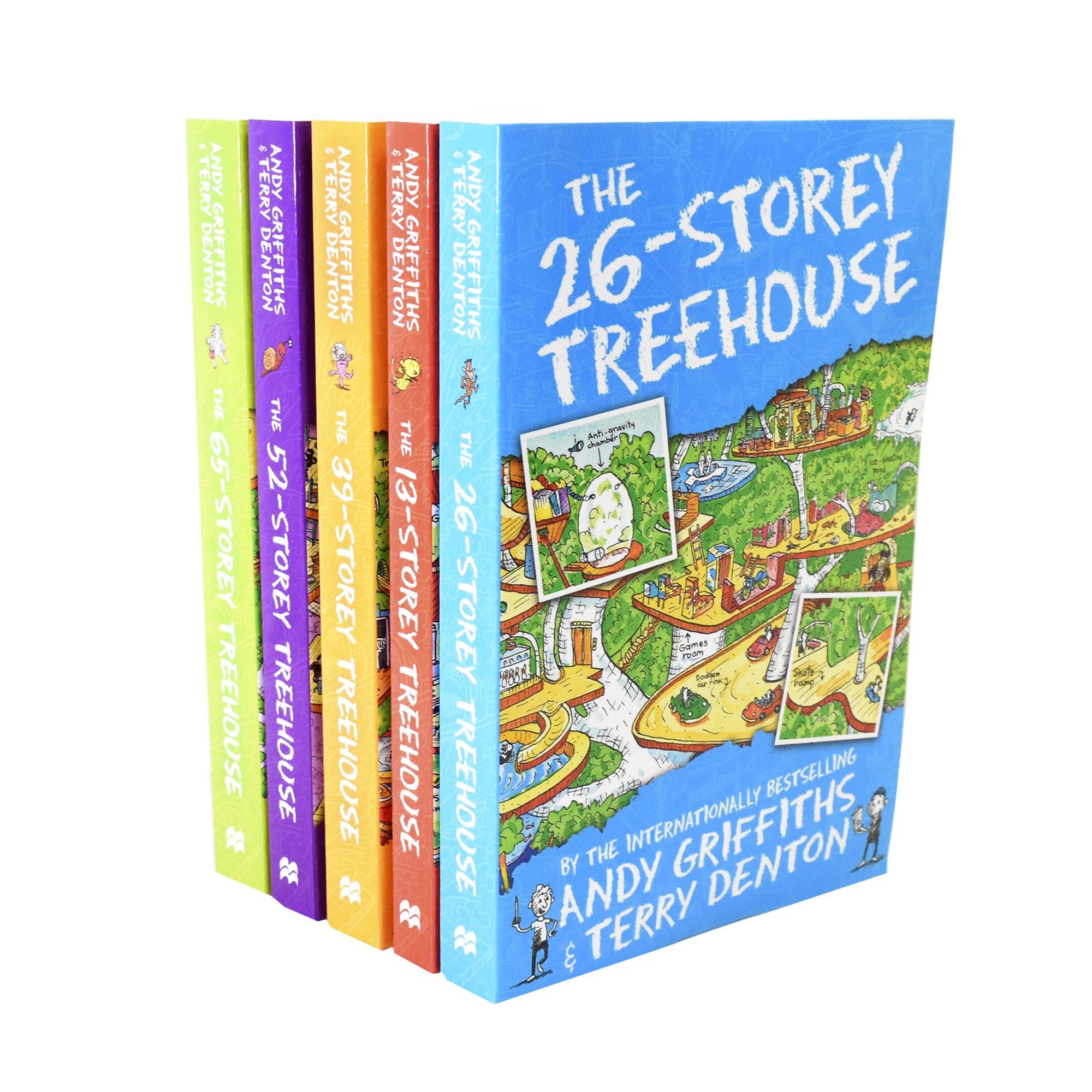The Treehouse Series by Andy Griffiths 5 Books Collection (Book 1-5) - Ages 5-11 - Paperback