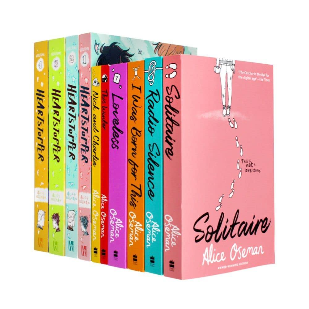 Alice Oseman Heartstopper Collection 10 Book Set - Age 13+ - Paperback