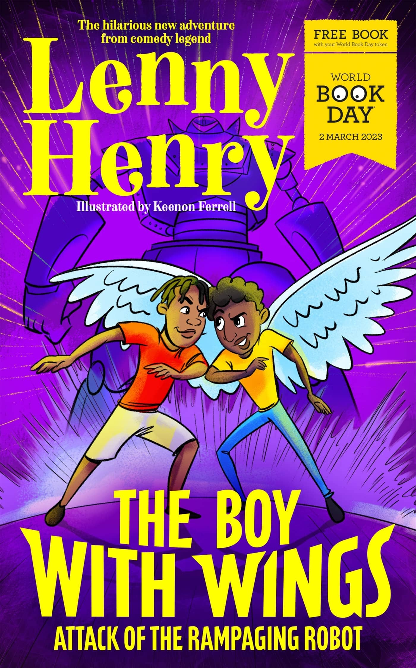 The Boy With Wings: World Book Day 2023 by Lenny Henry - Ages 9-11 - Paperback