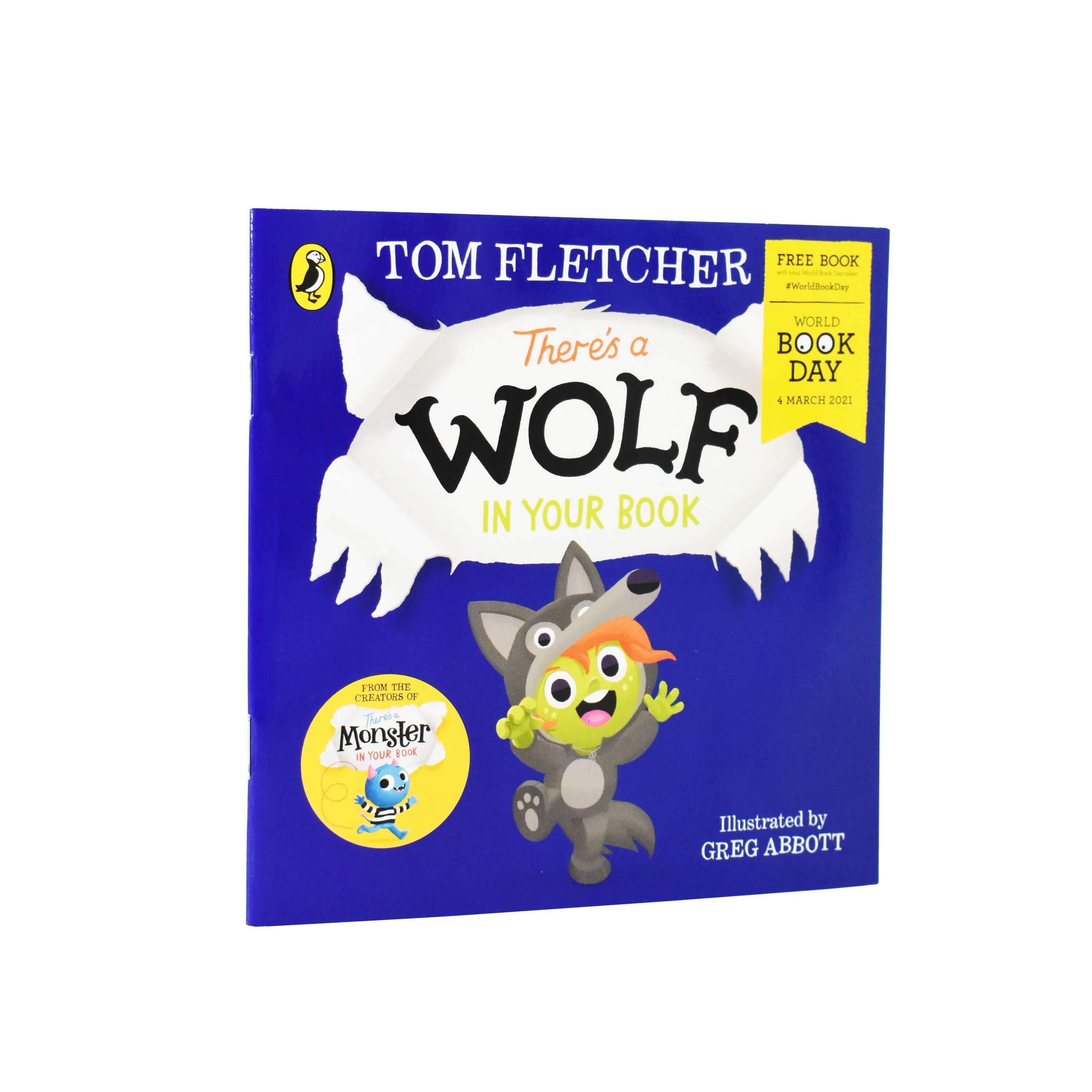 There's a Wolf in Your Book World Book Day 2021 By Tom Fletcher - Age 0-5 - Paperback