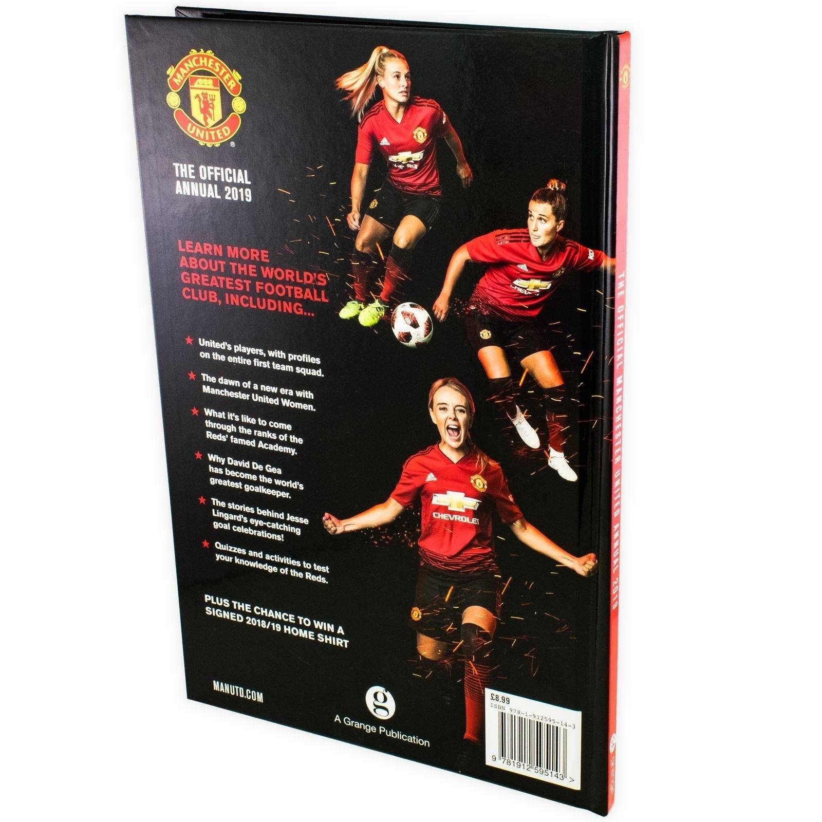 The Official Manchester United Annual 2019 - Hardback - Grange