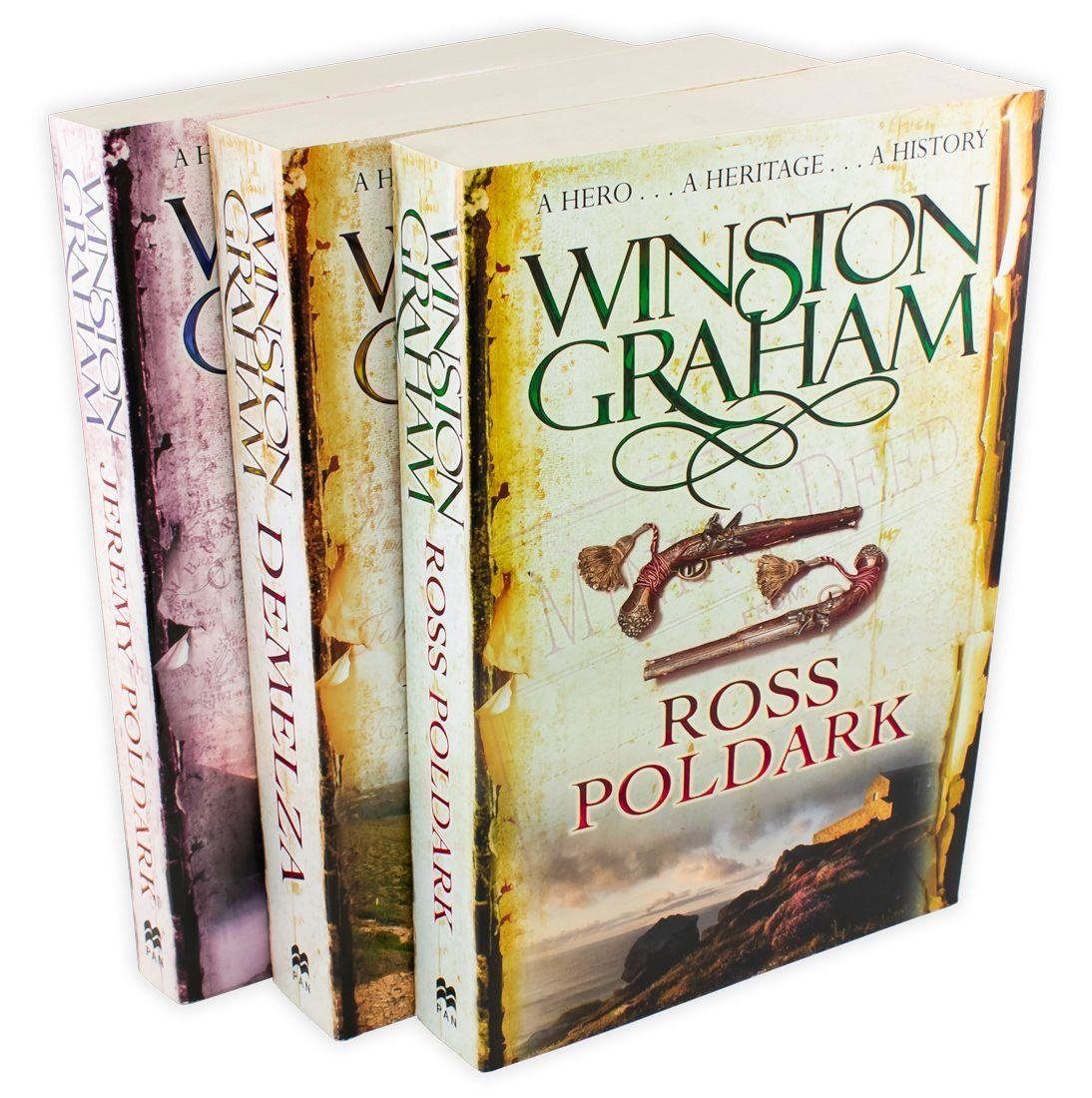 Poldark by Winston Graham: Books 1-3 Collection Set - Fiction - Paperback