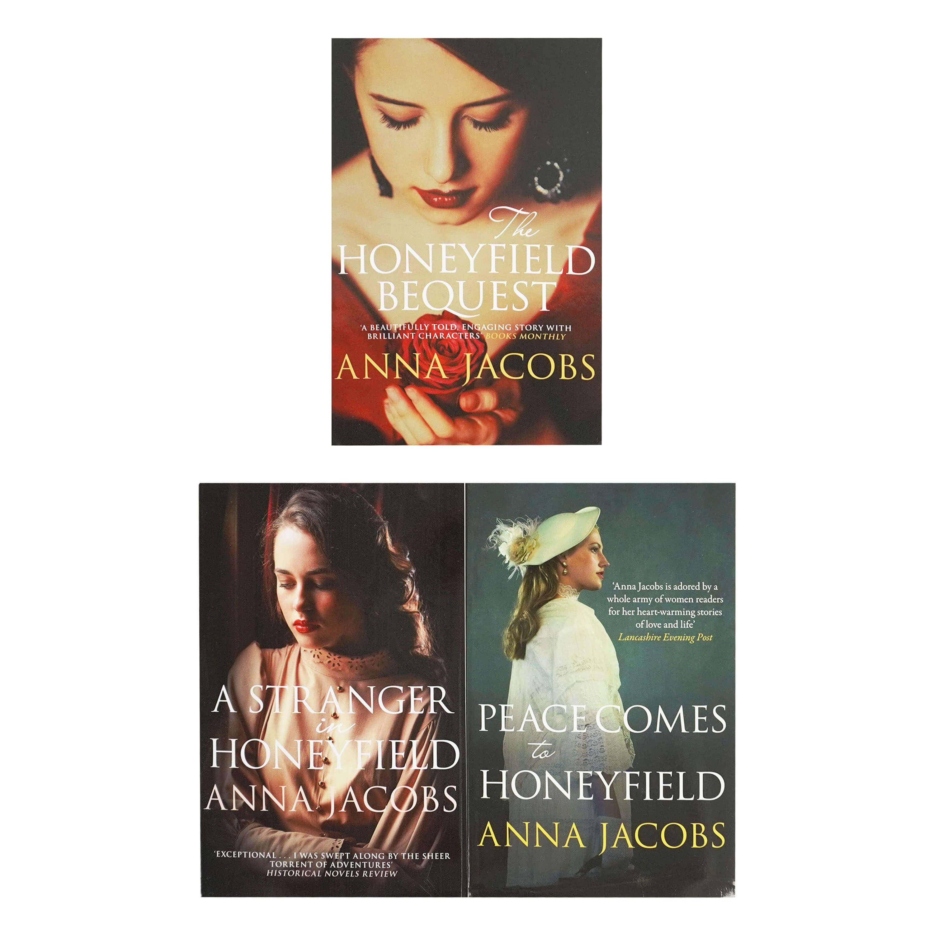 The Honeyfield Series by Anna Jacobs 3 Books Collection Set - Fiction - Paperback